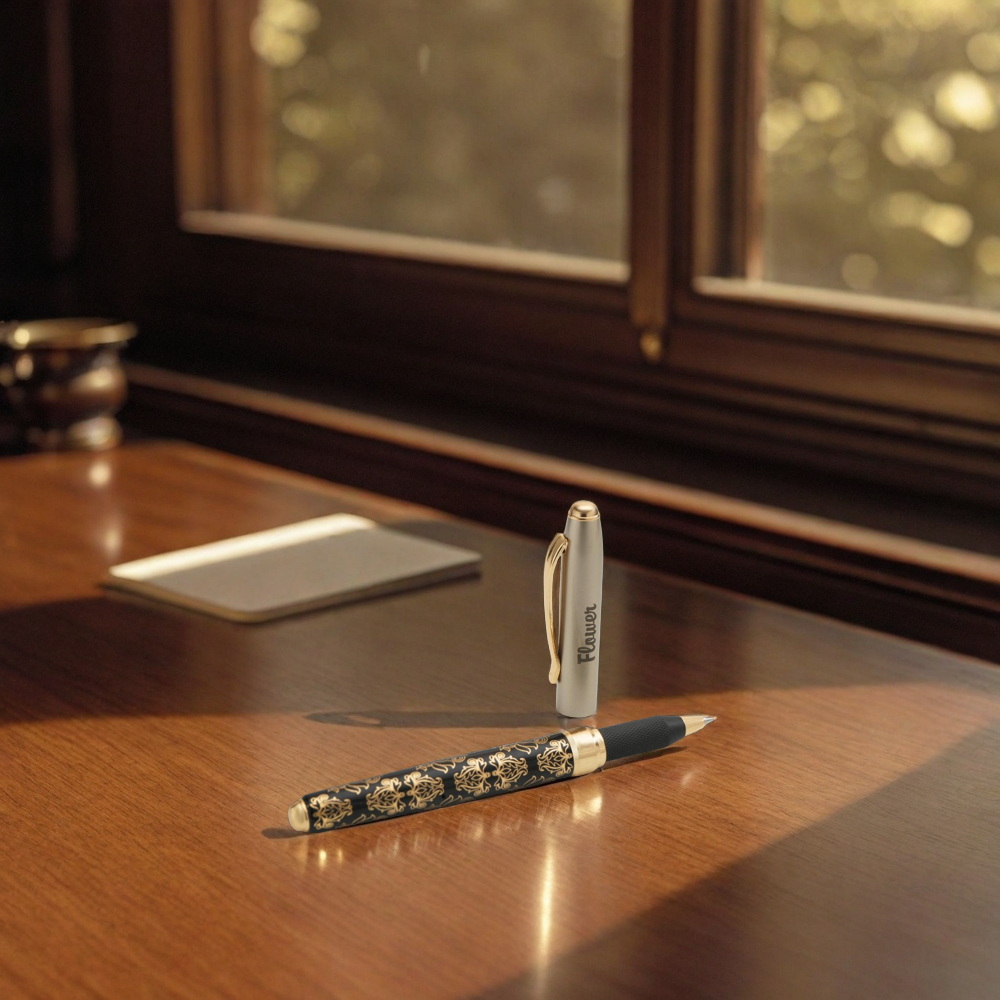 BALLOJI Flower Roller Luxury Pen