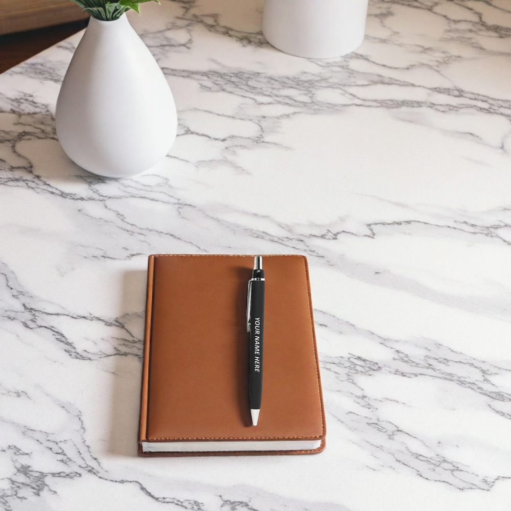 BALLOJI Signature Black Customized Click Pen – Elevate Your Gifting