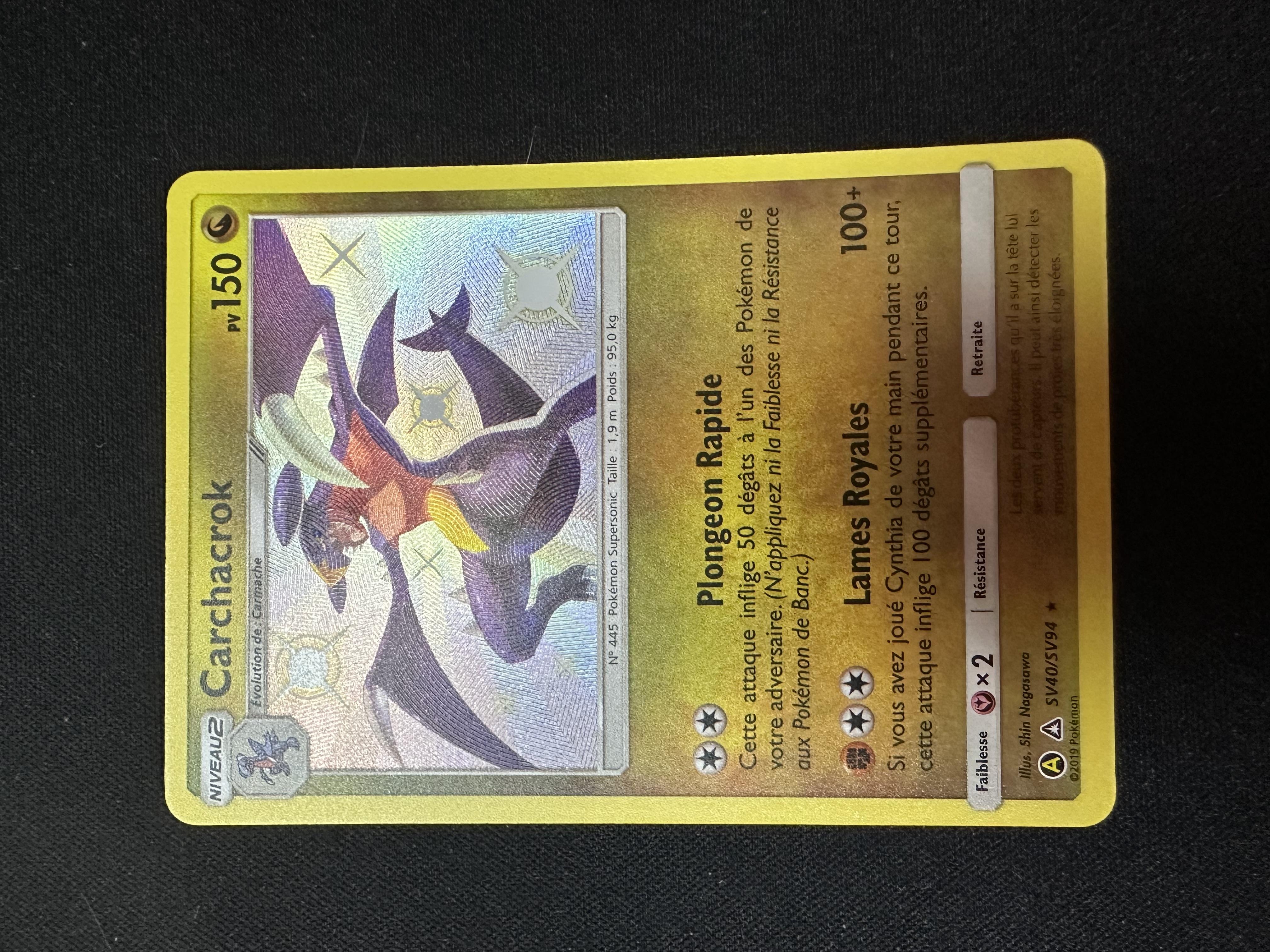 Carchacrok shiny (SV40/SV94)