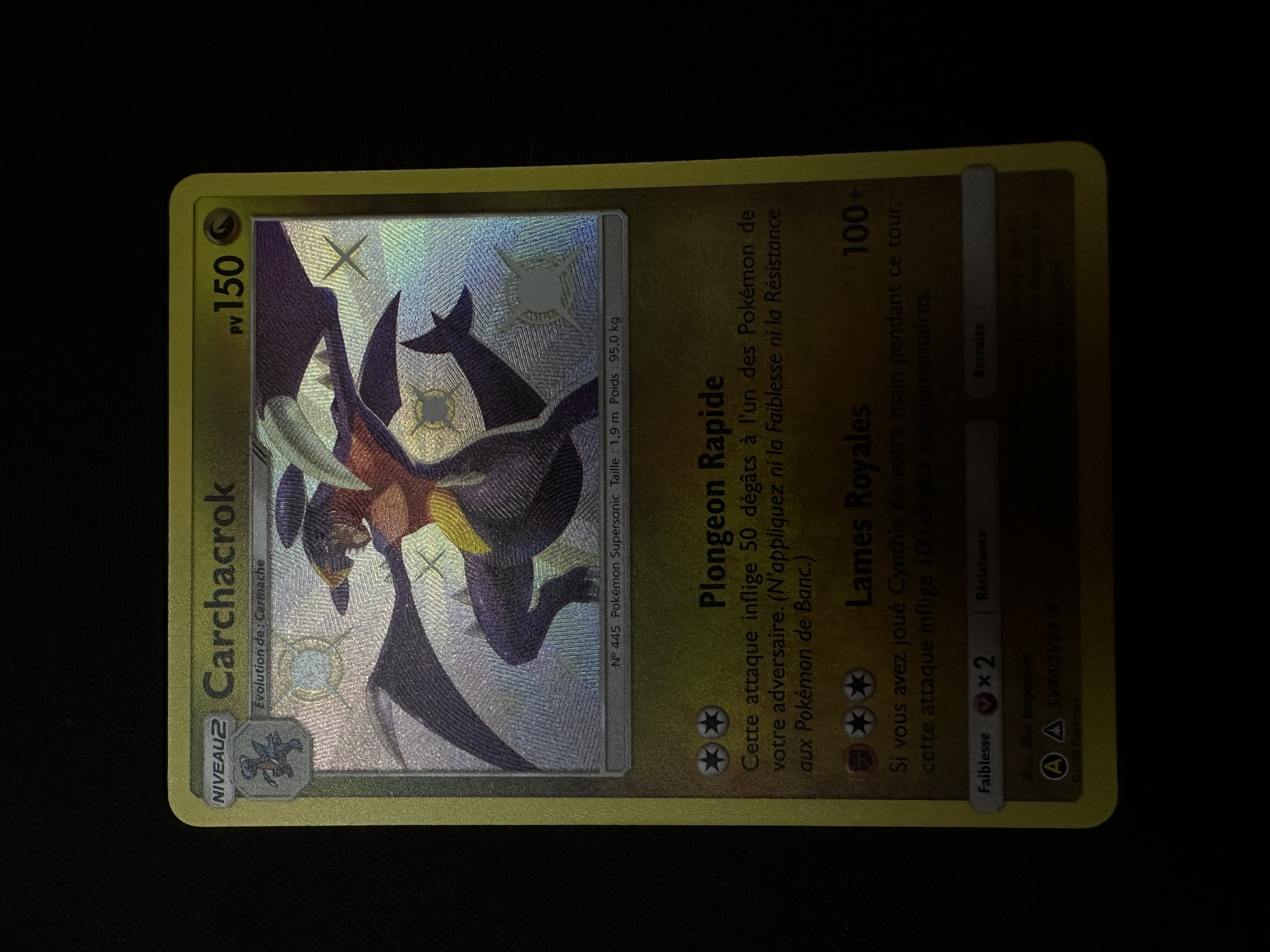 Carchacrok shiny (SV40/SV94)