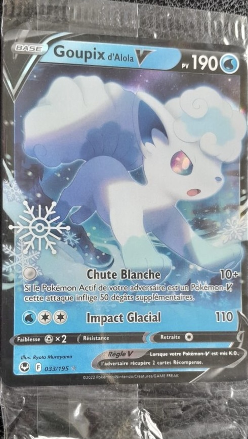 Goupix d'Alola STAMP FLOCON (033/195)