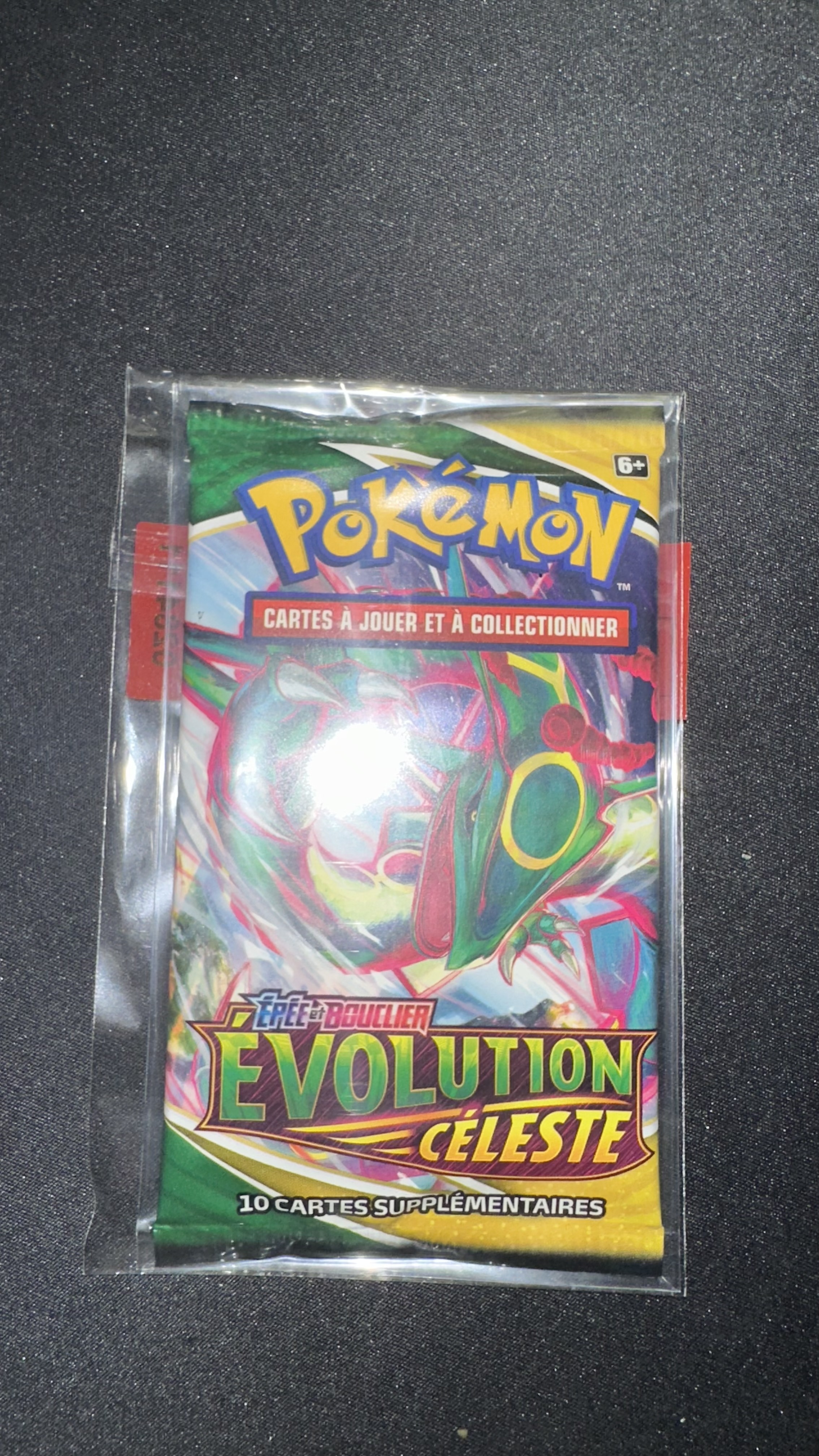 Booster Évolution céleste illustration Rayquaza