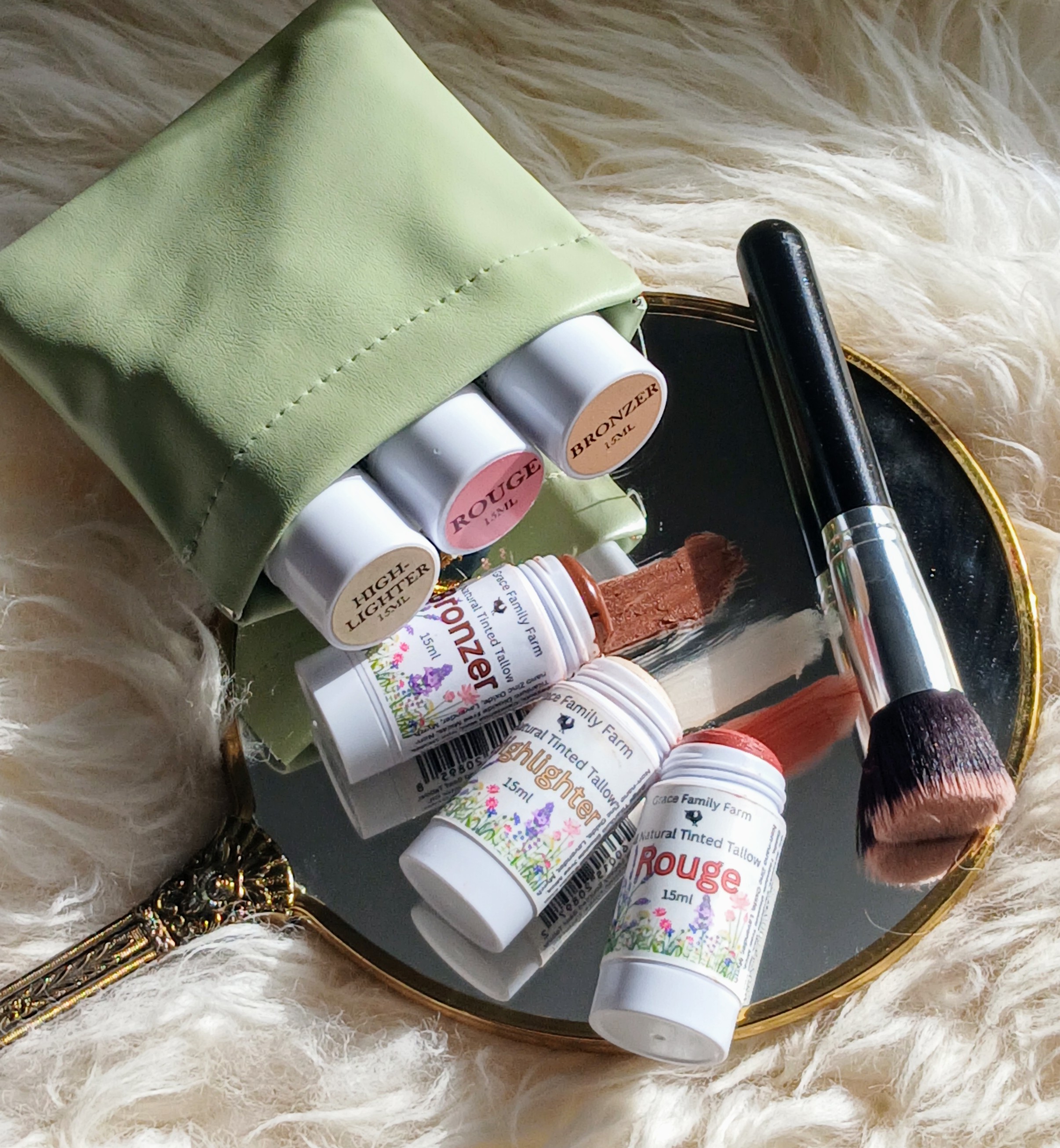 All Natural Tinted Tallow Sticks