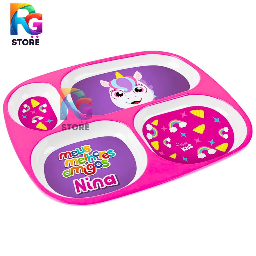 Conjunto Unicórnio de Introdução Alimentar