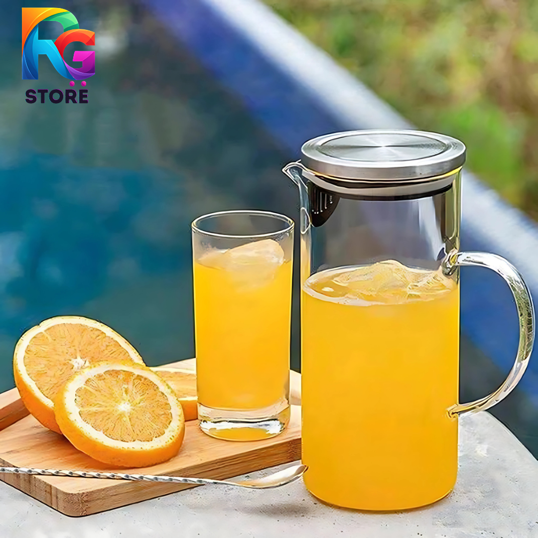 Jarra de Vidro Borossilicato 1,5L