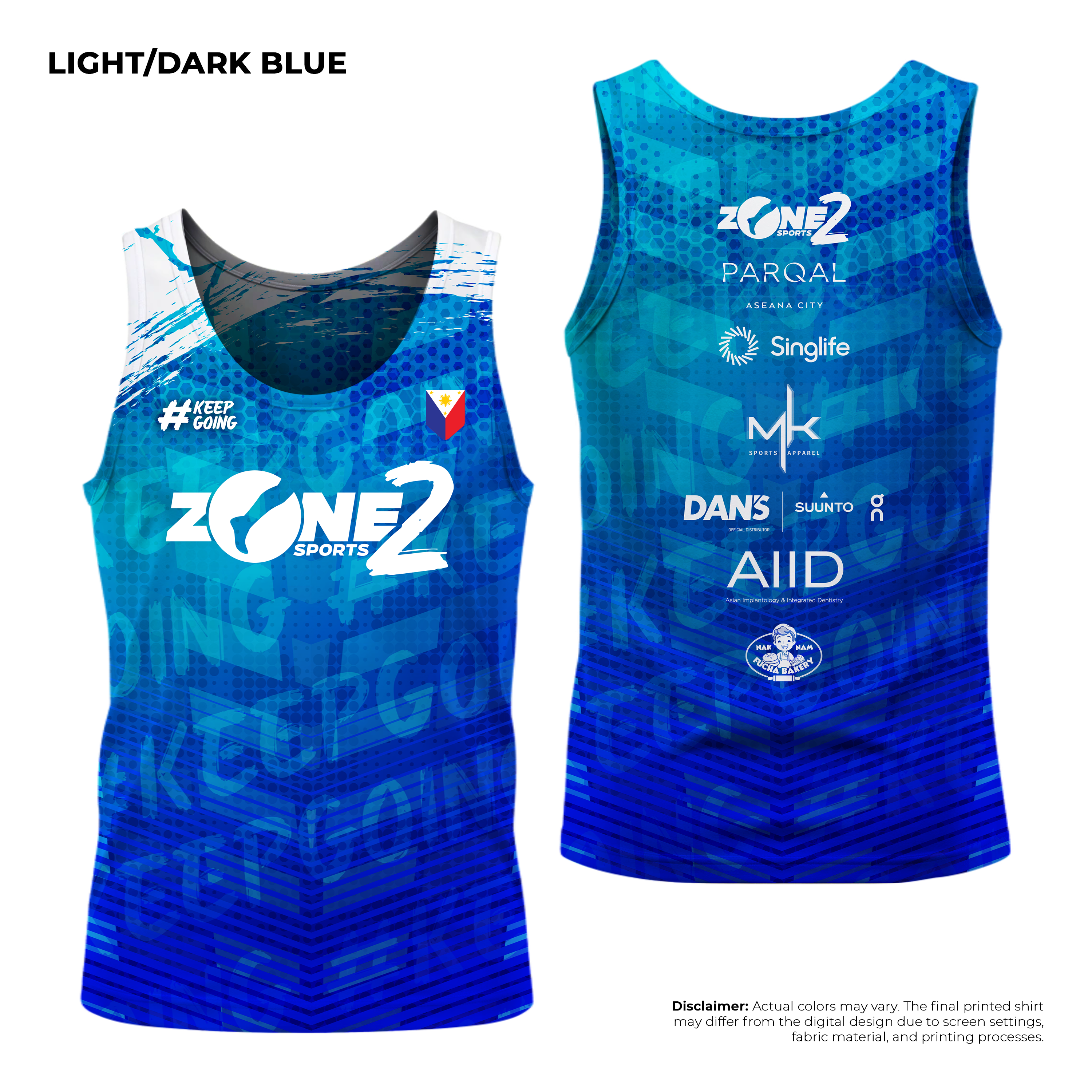 Training Singlet Ver. 3.0