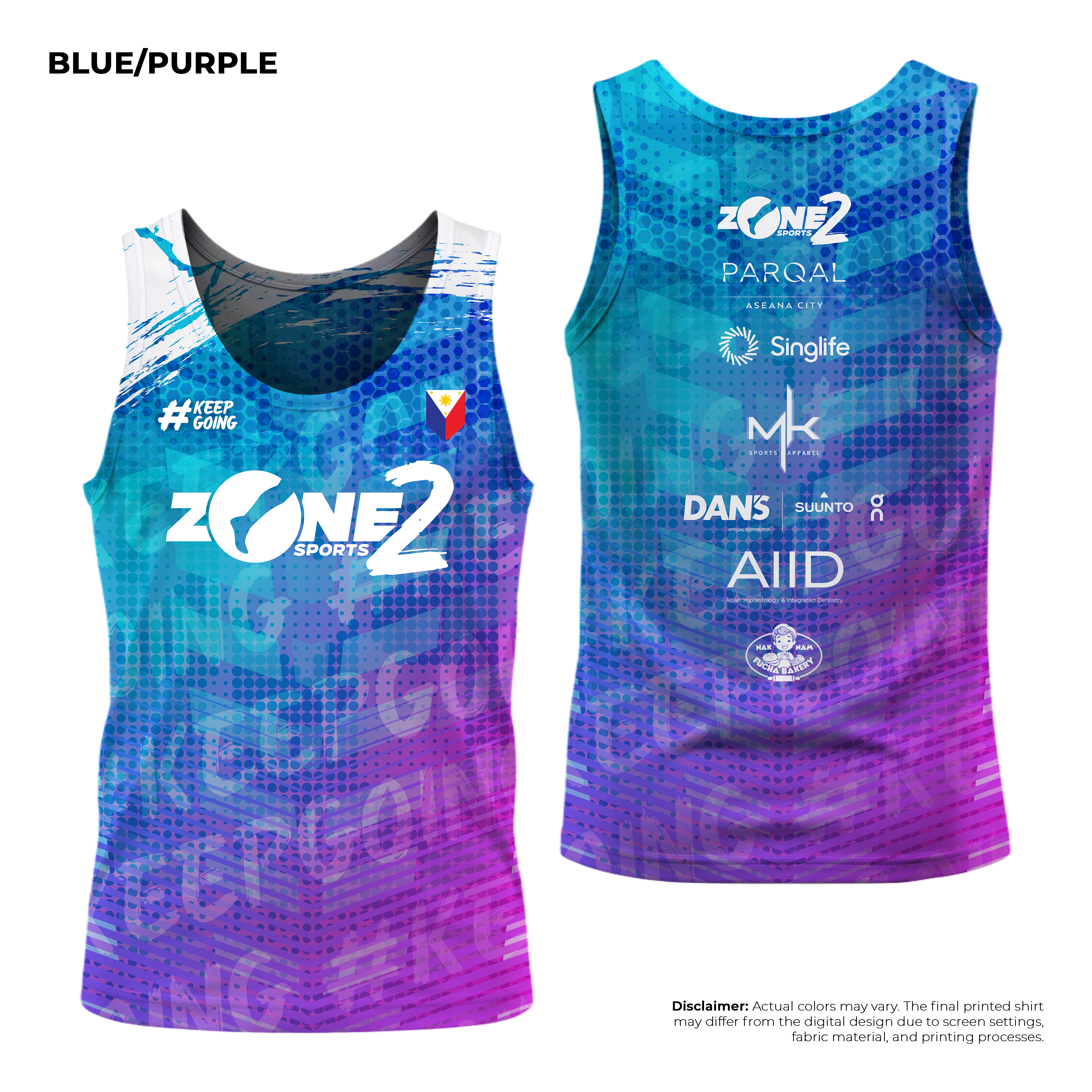 Training Singlet Ver. 3.0