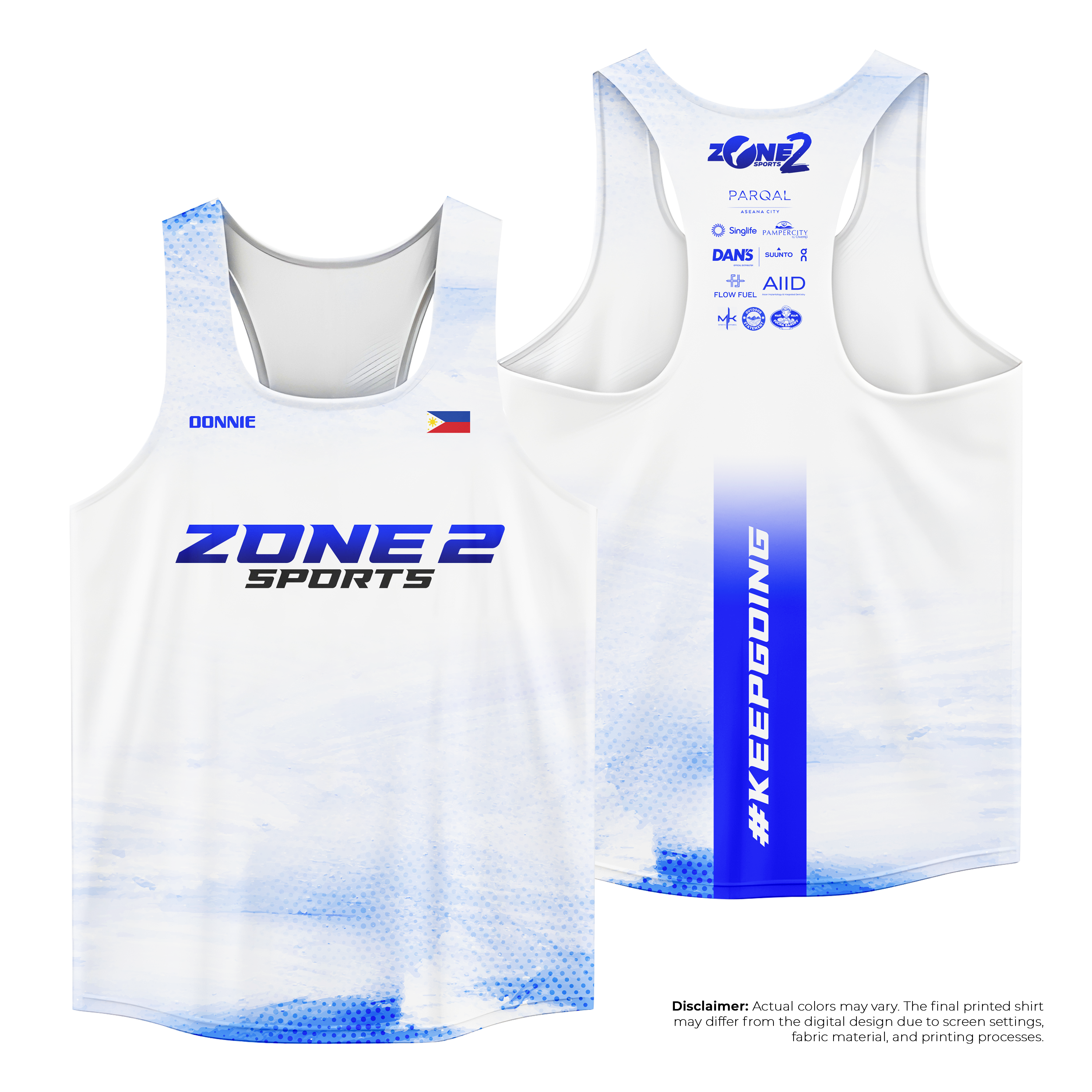 Training Singlet Ver. 4.0