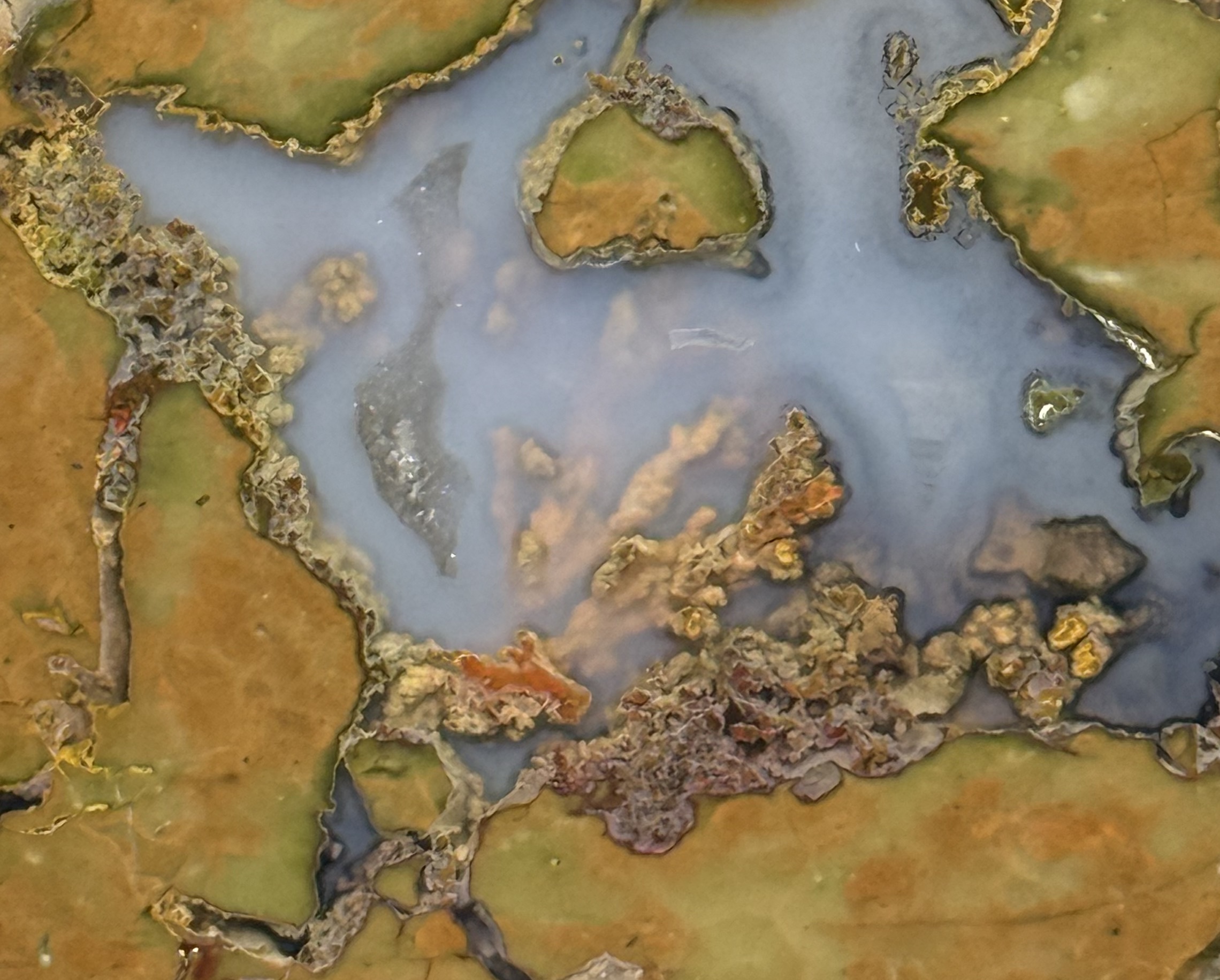 Priday Plume agate Slab OLD STOCK #PP014