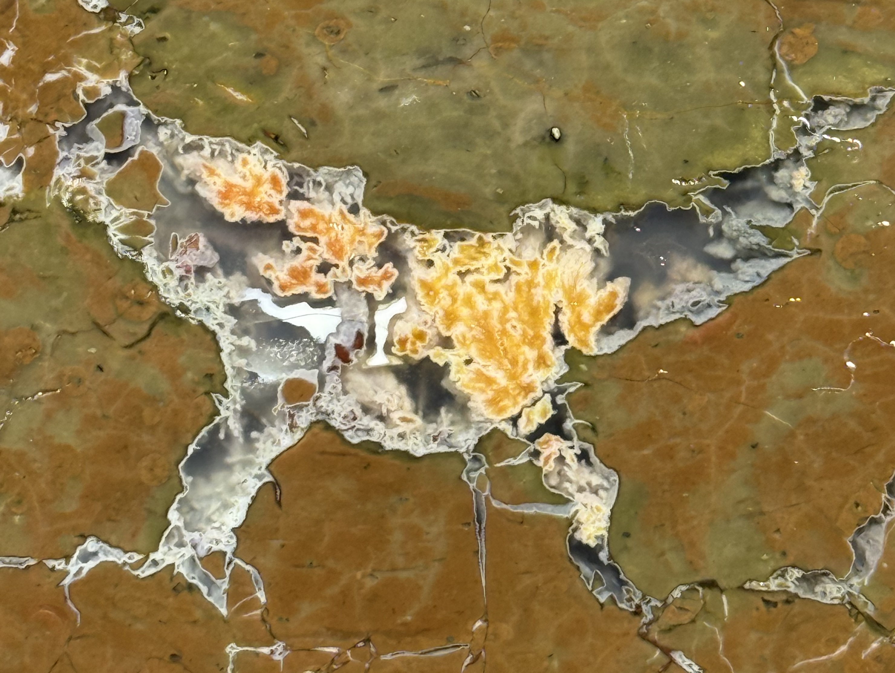 Priday Plume agate Slab OLD STOCK #PP015