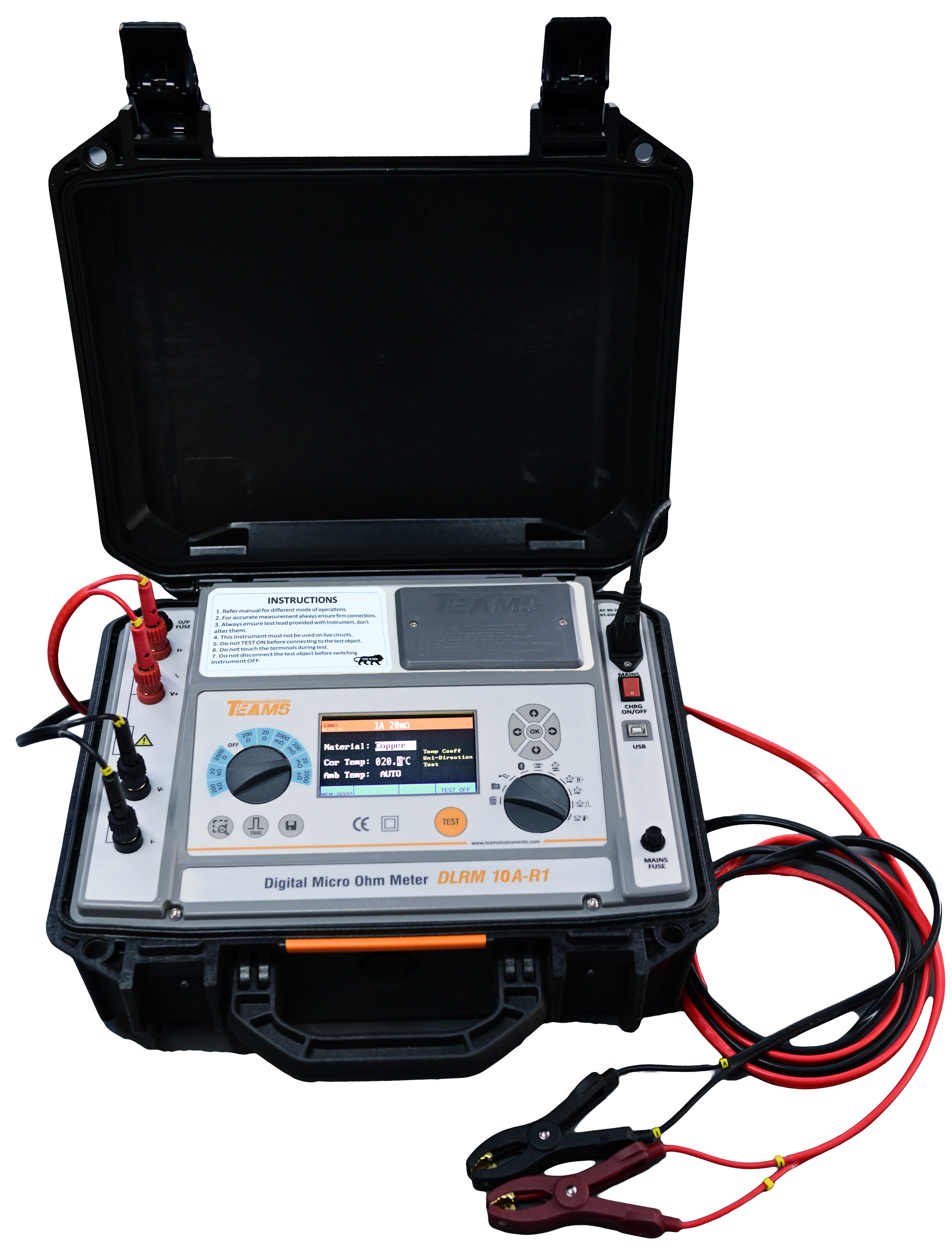 10A Digital Micro Ohm Meter R1