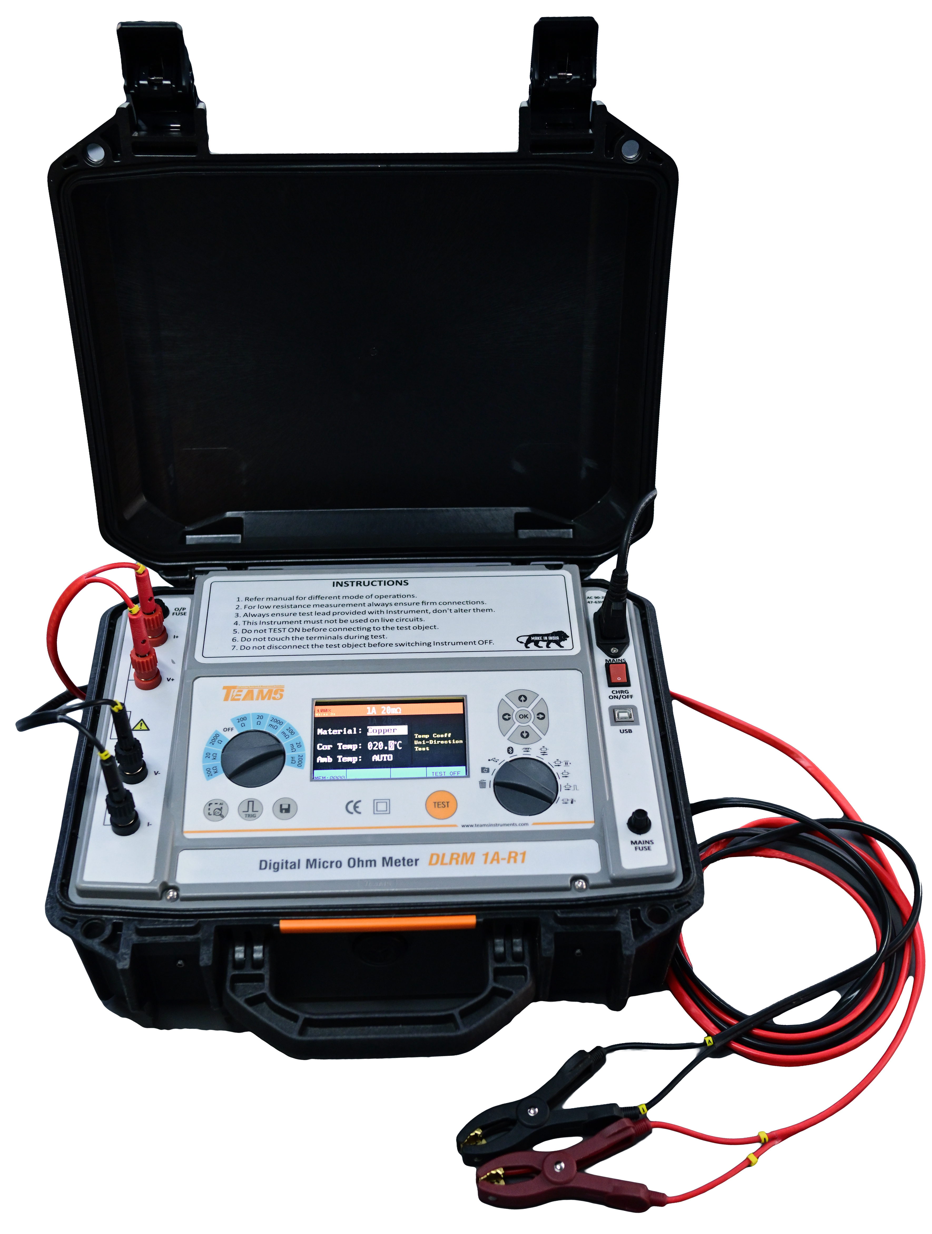 1A Digital Micro Ohm Meter R1