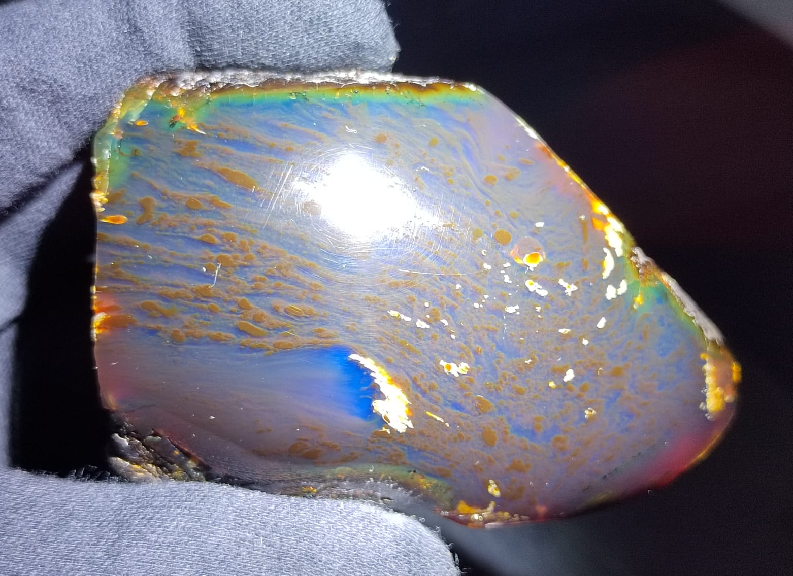 Indonesian Blue Amber
