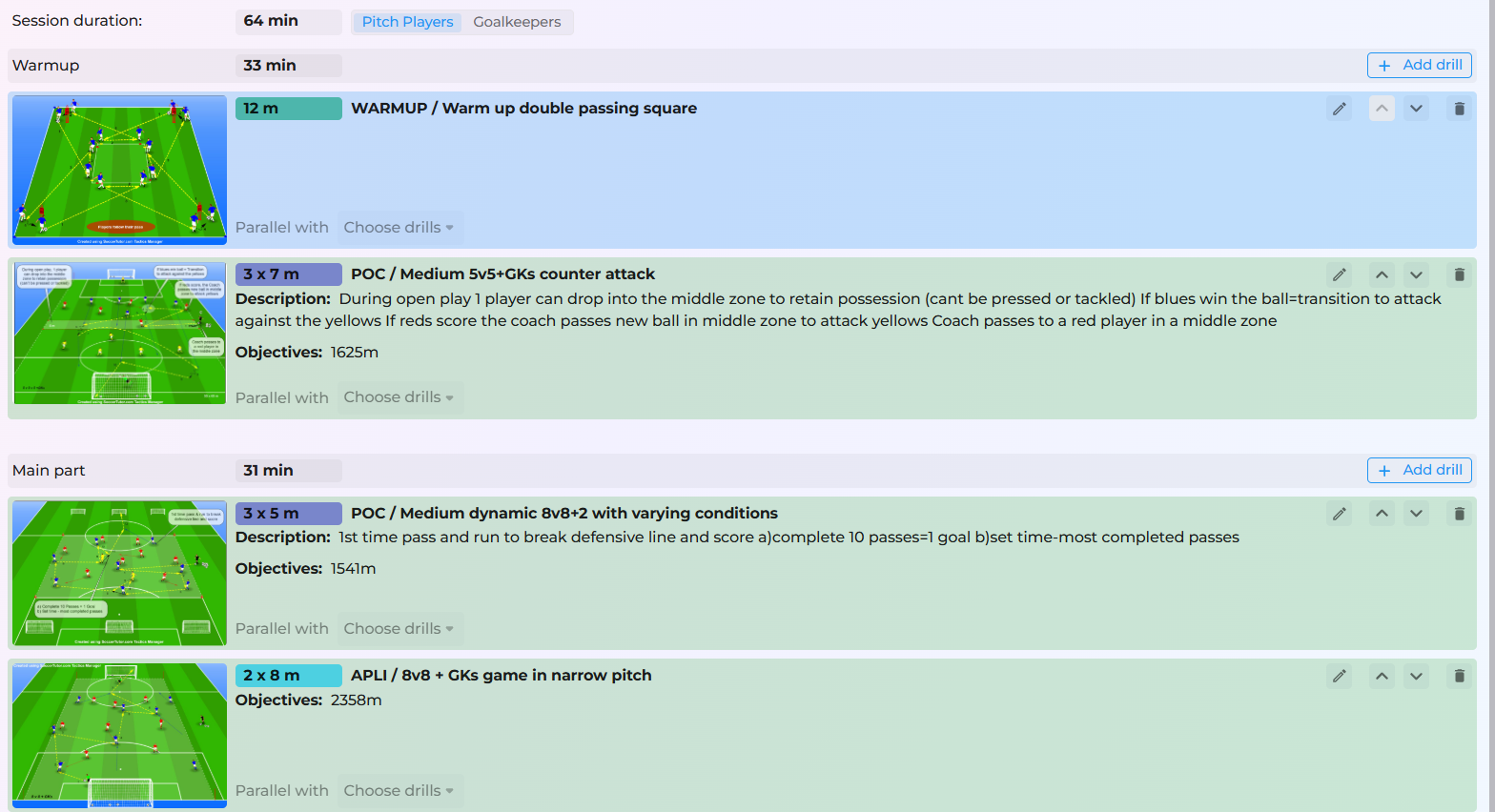 6 weeks preparation programme