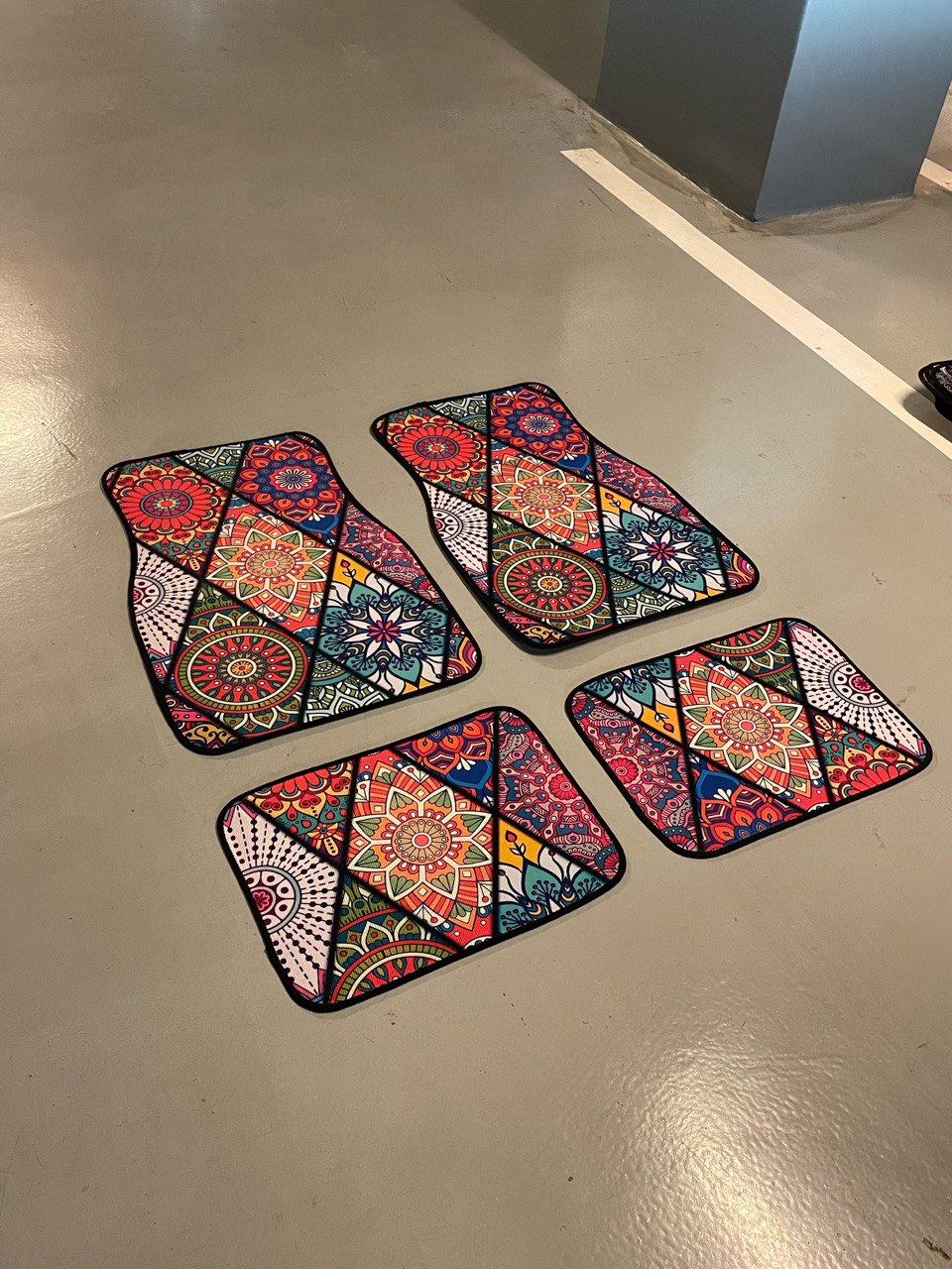 Colorful Car Floor Mats