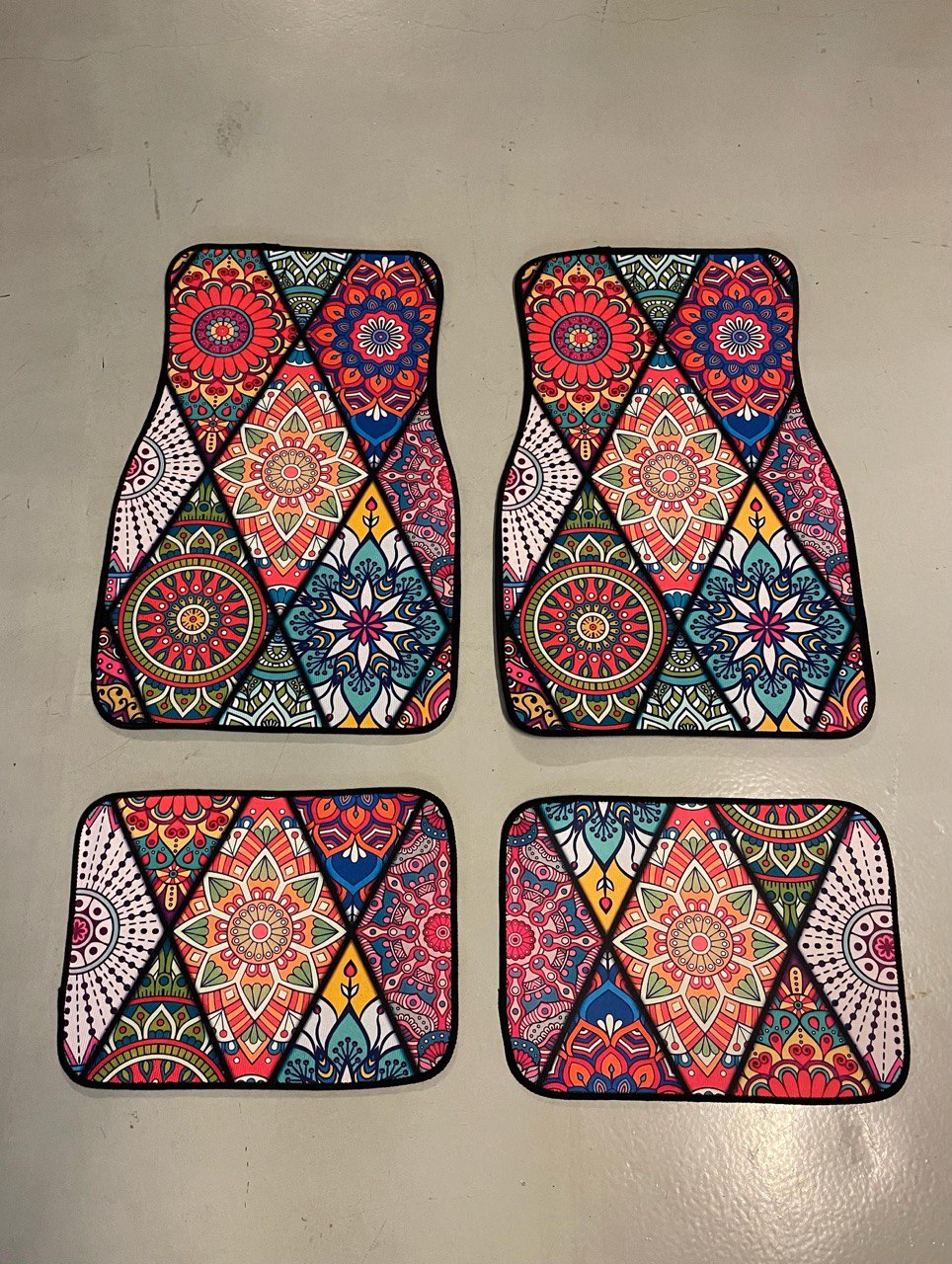 Colorful Car Floor Mats