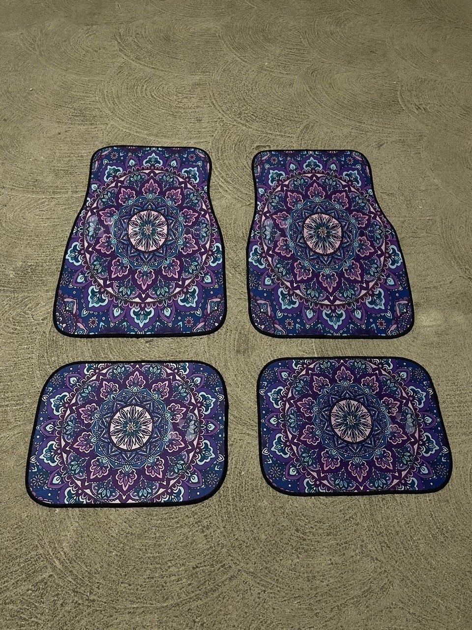 Mandala Car Floor Mats