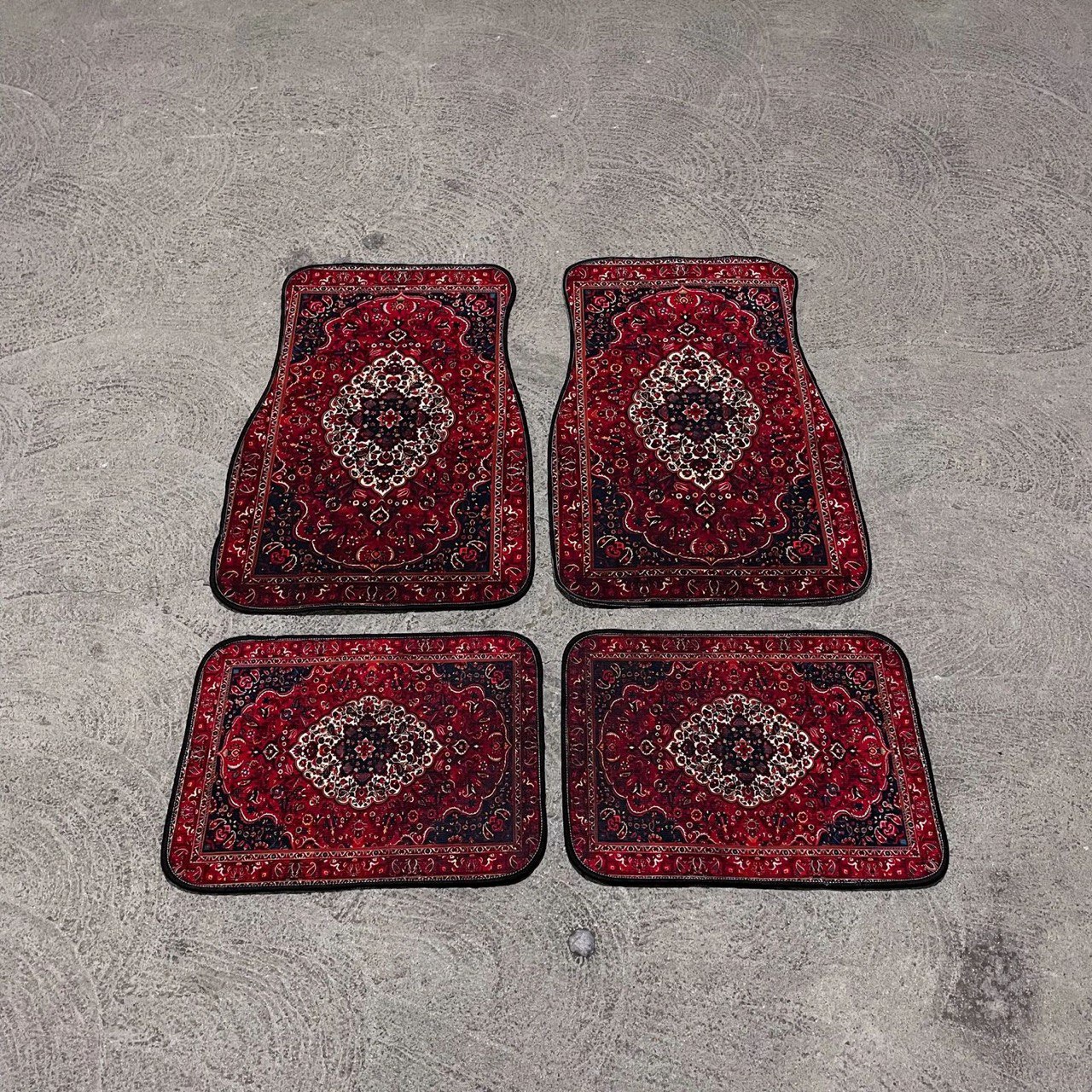 Oriental Pattern Car Floor Mats