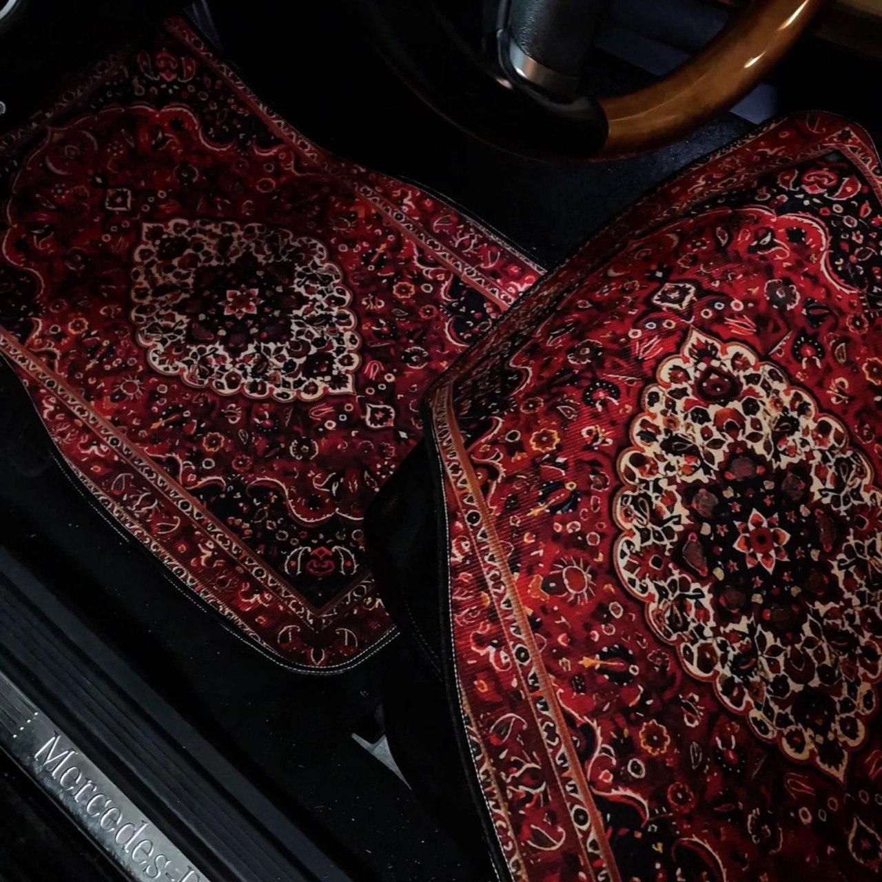 Oriental Pattern Car Floor Mats