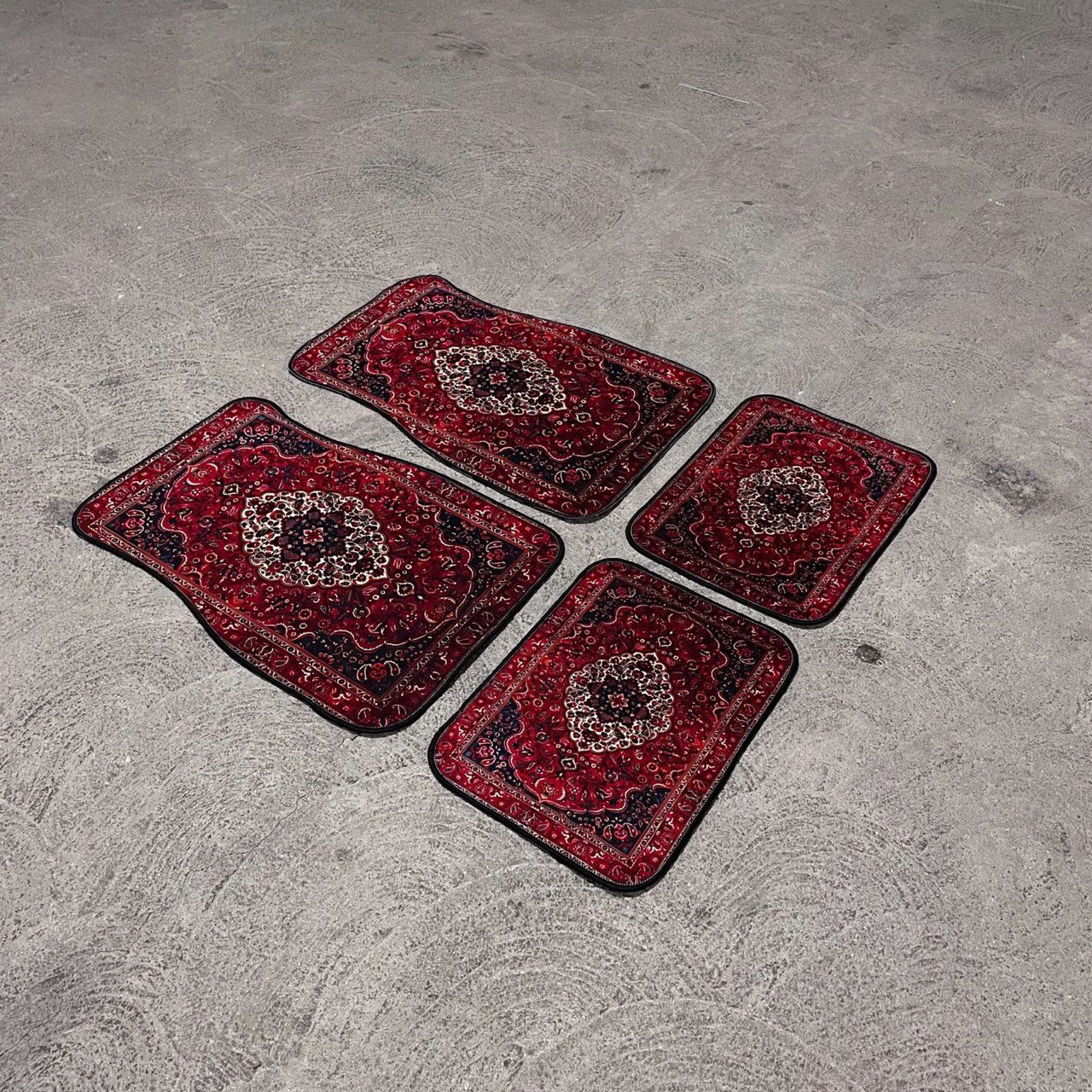Oriental Pattern Car Floor Mats