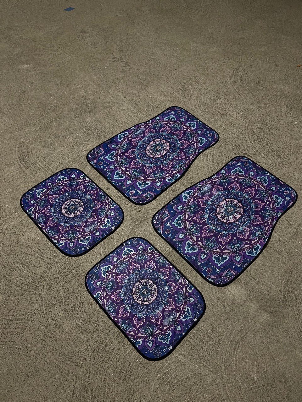 Mandala Car Floor Mats