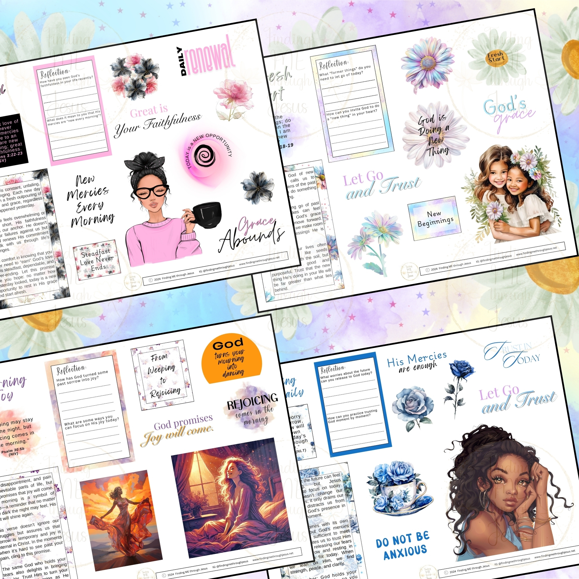 New Mercies Printable Bible Journaling Kit