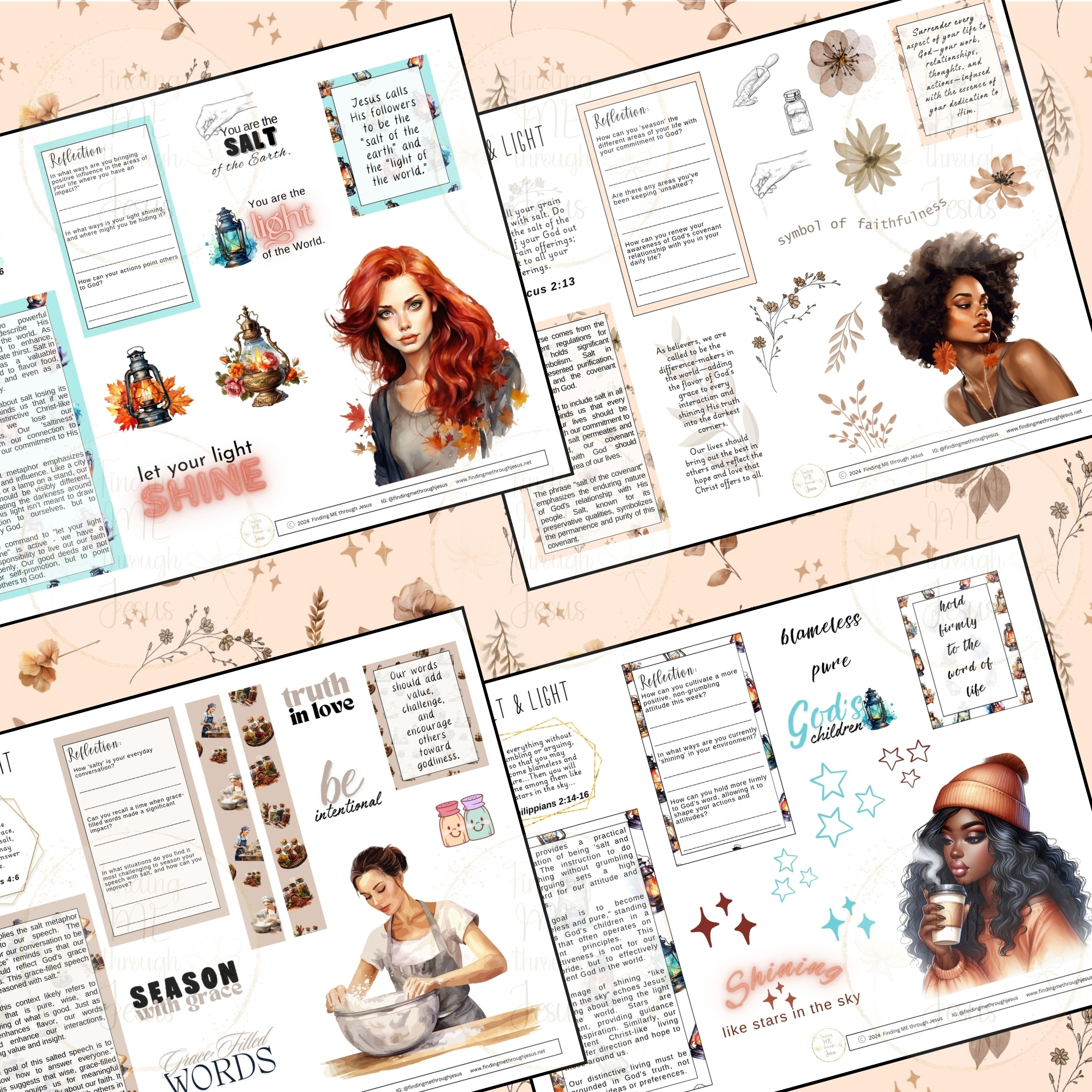 Salt & Light Printable Bible Journaling Kit