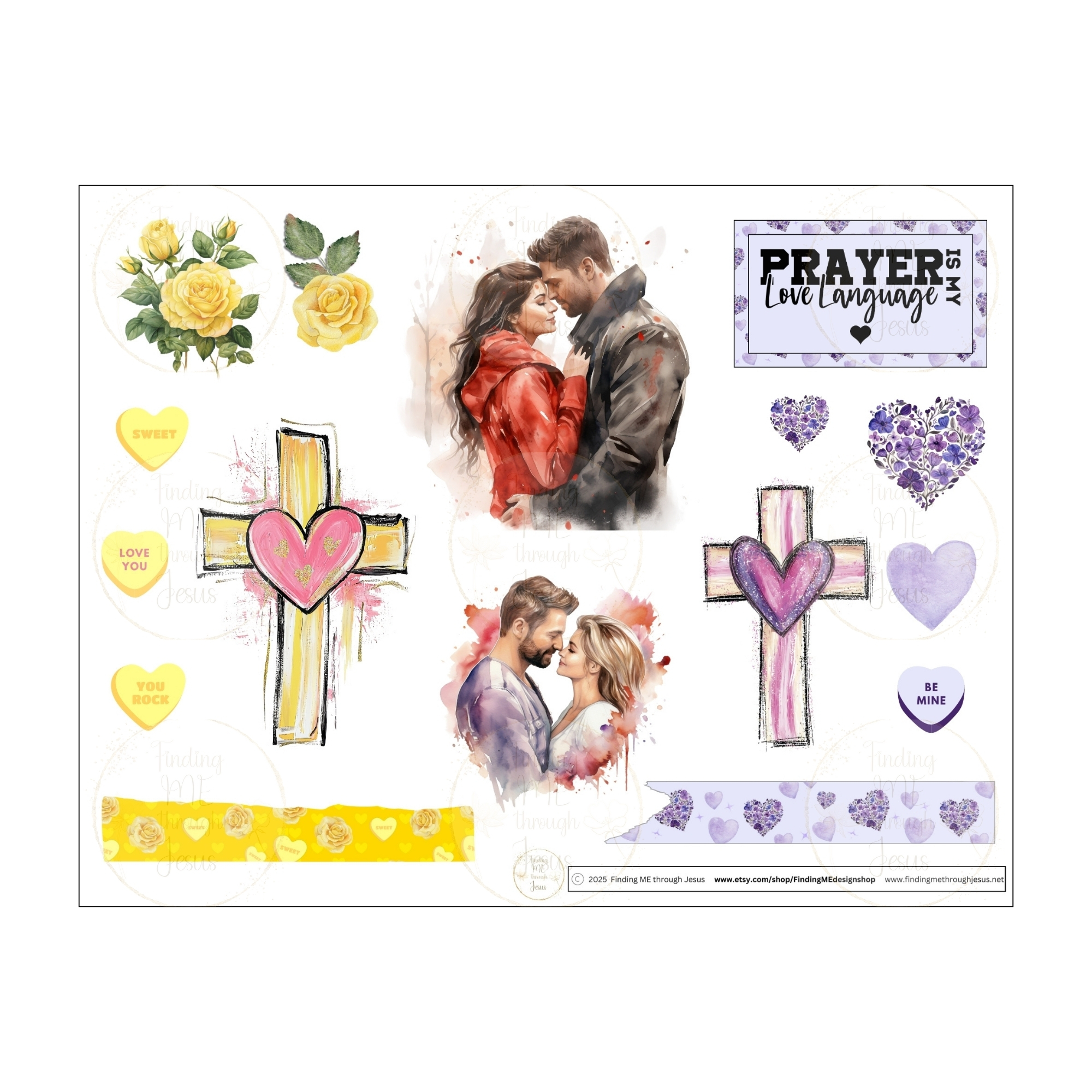 Love Language Mini Bible Journaling Kit