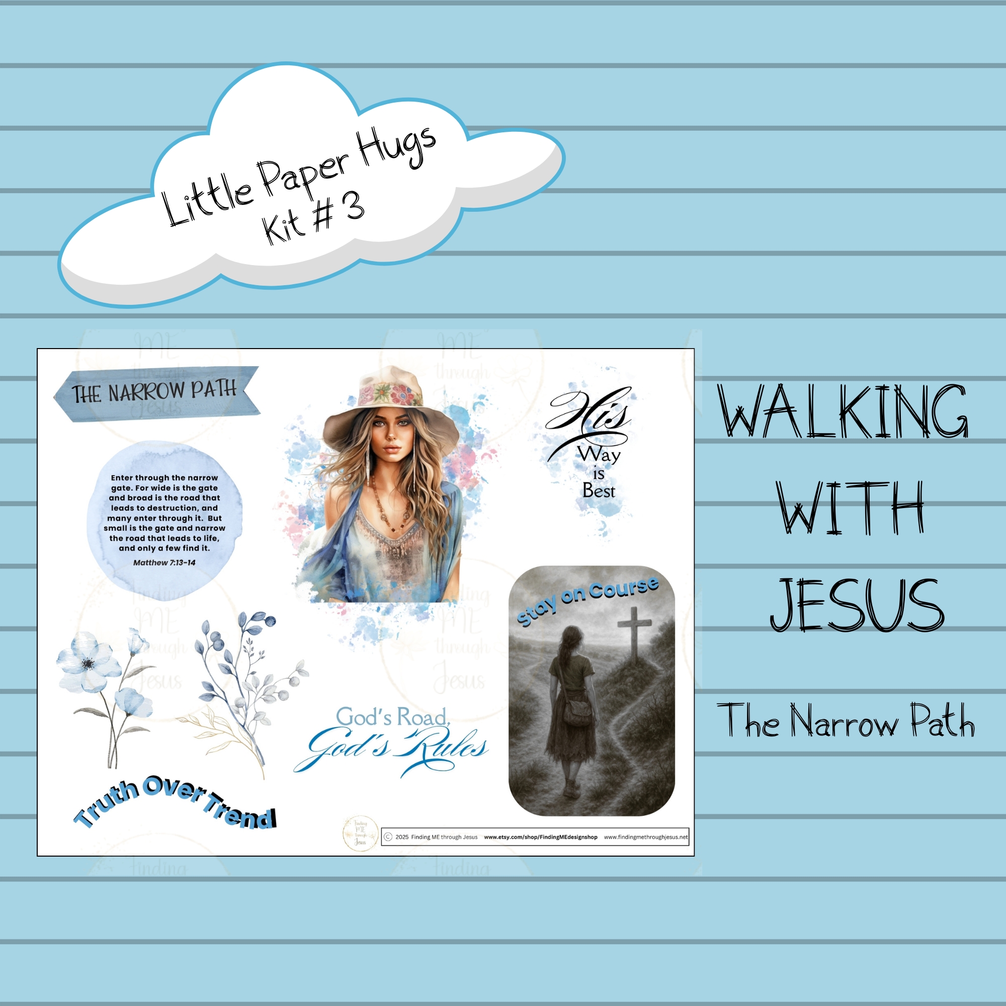 The Narrow Path - WALKING WITH JESUS SERIES Kit 3