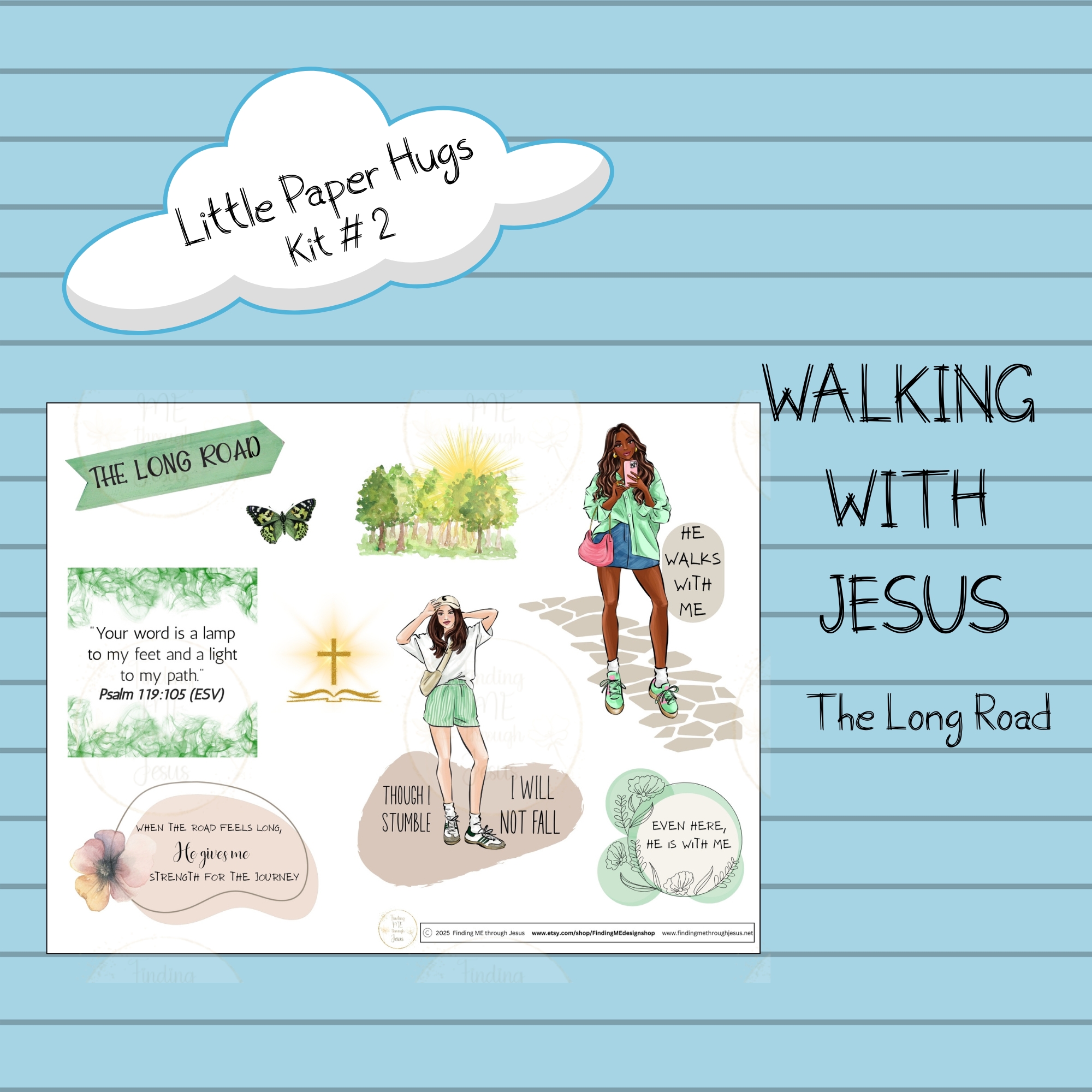 The Long Road - WALKING WITH JESUS SERIES Kit 2