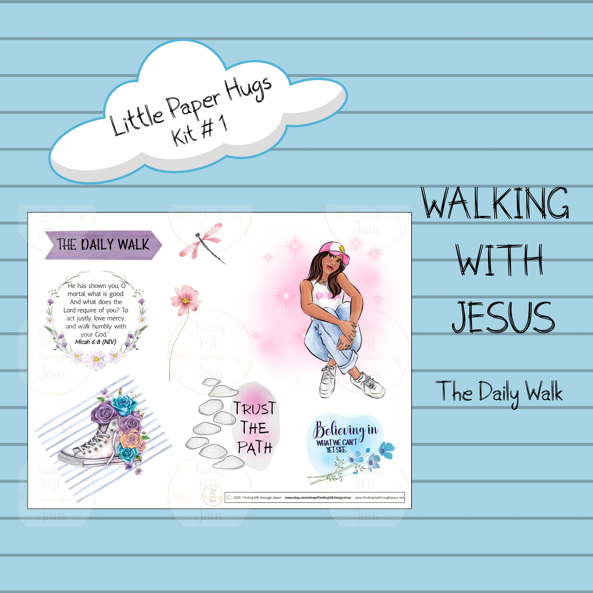 The Daily Walk - WALKING WITH JESUS SERIES Kit 1