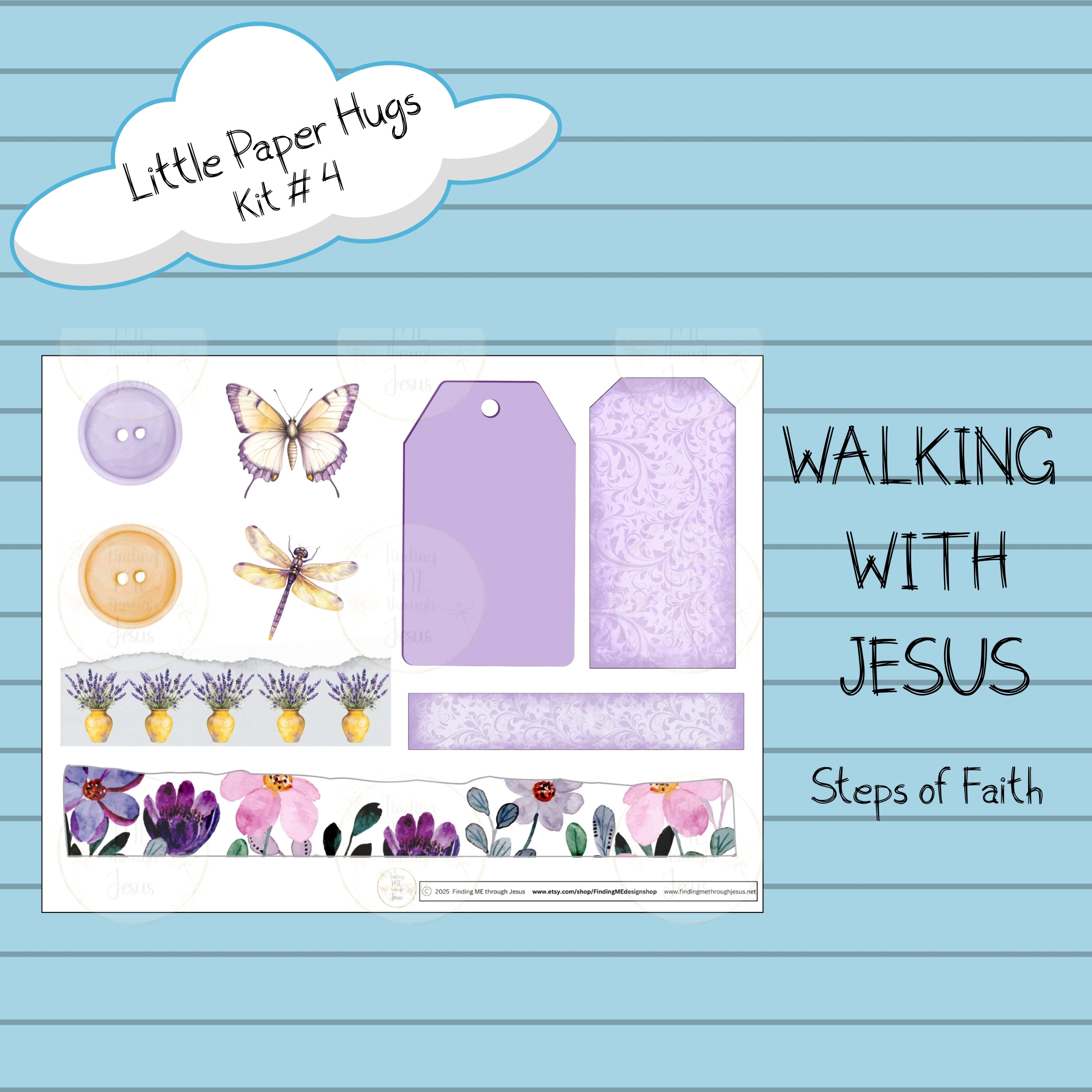 Steps of Faith - WALKING WITH JESUS SERIES Kit 4