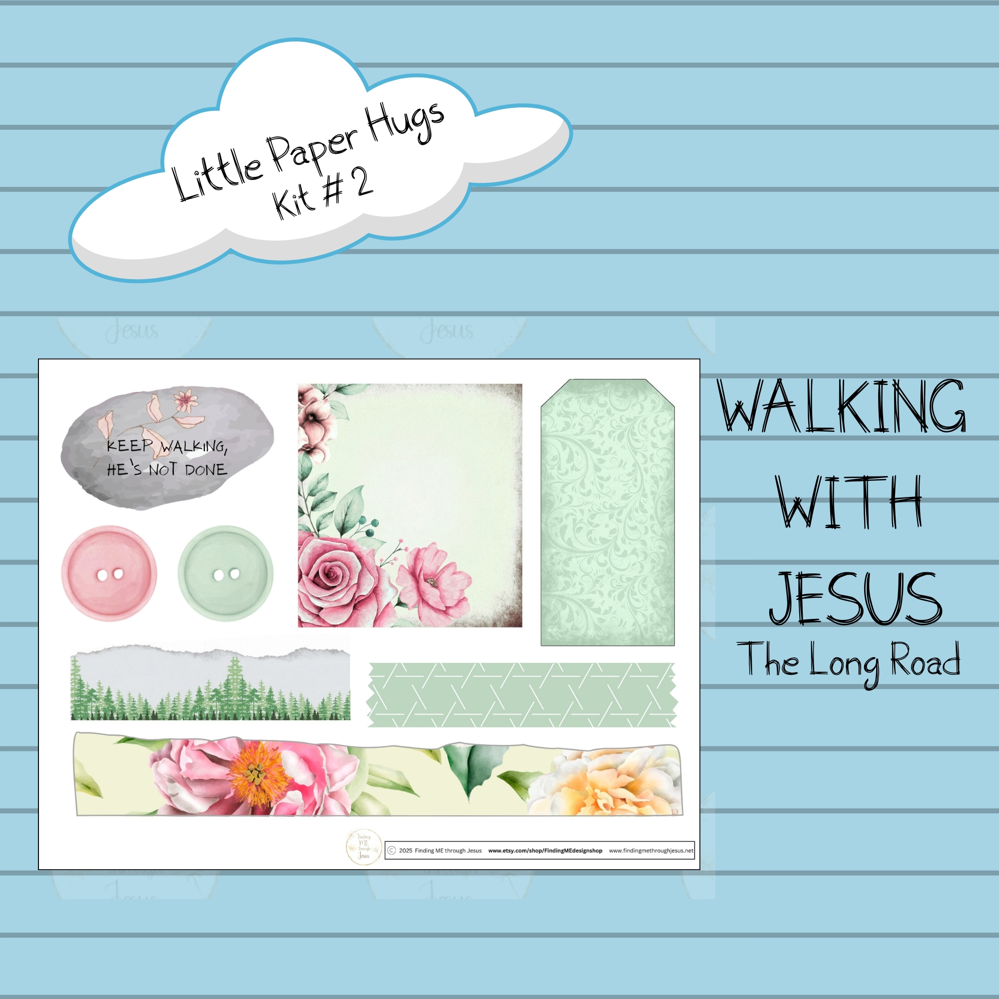 The Long Road - WALKING WITH JESUS SERIES Kit 2
