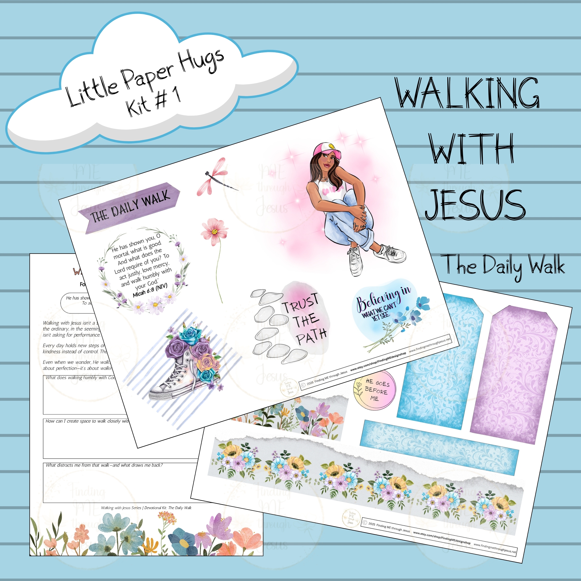 The Daily Walk - WALKING WITH JESUS SERIES Kit 1