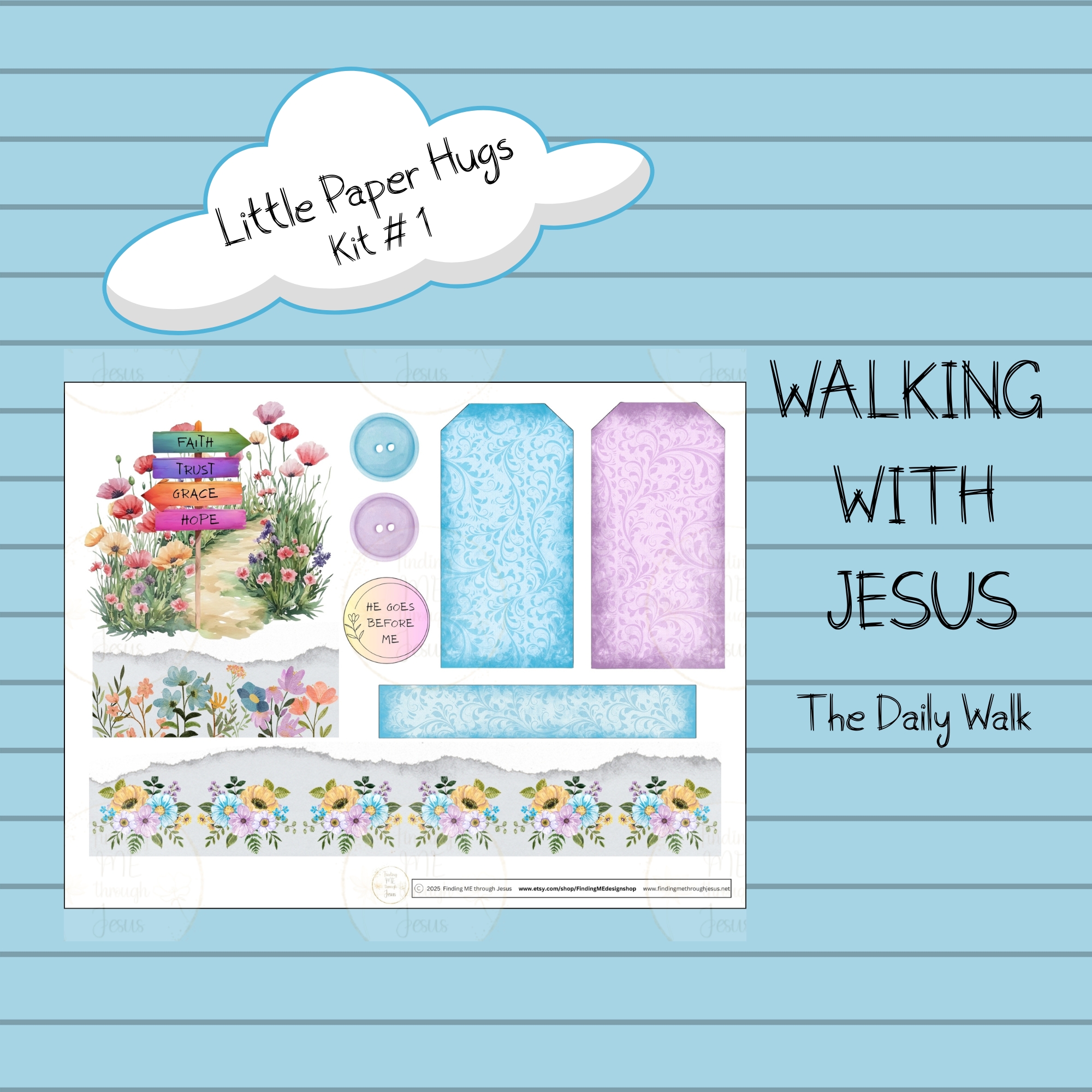 The Daily Walk - WALKING WITH JESUS SERIES Kit 1