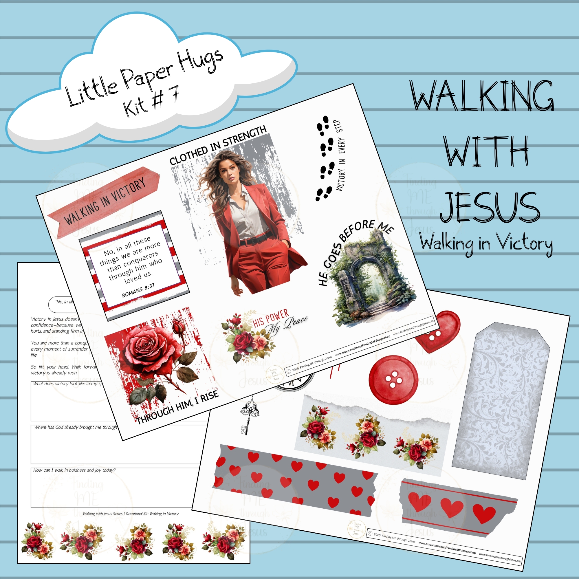 Walking in Victory - WALKING WITH JESUS SERIES Kit # 7