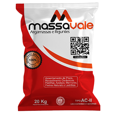 Argamassa ACII MassaVale Interno e Externo 20kg 