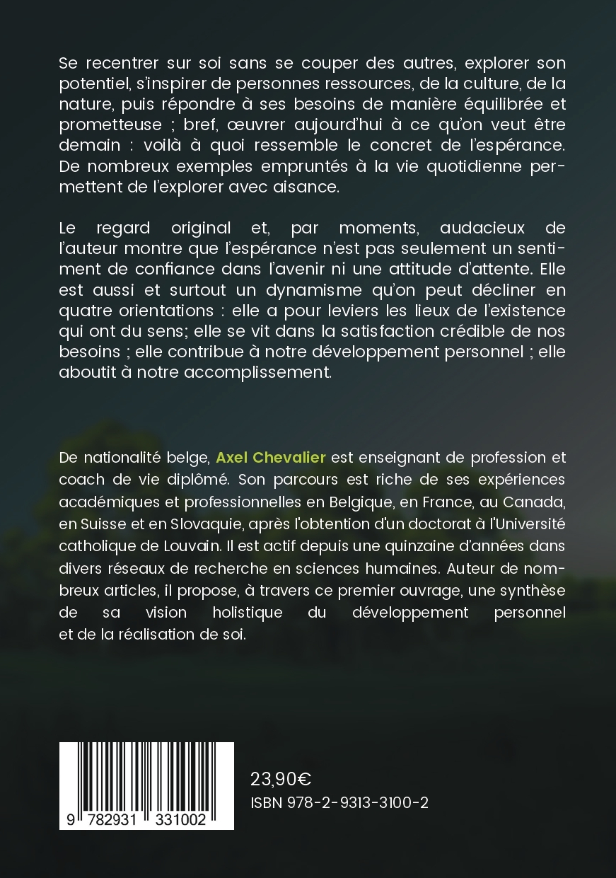 Espérer, c'est du concret