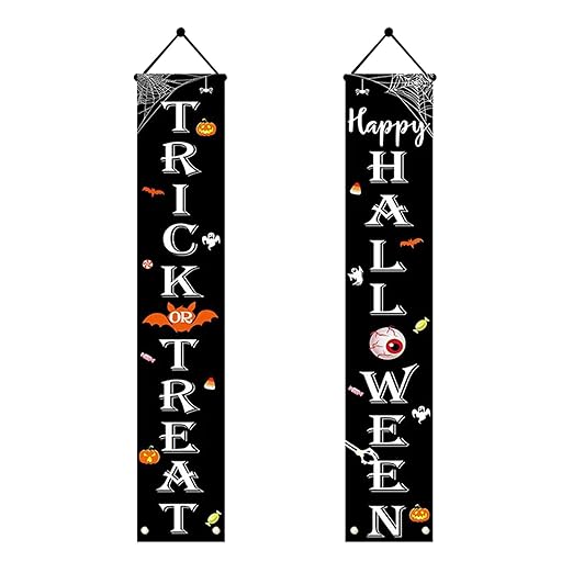 12"x71" Halloween Decorations Banners