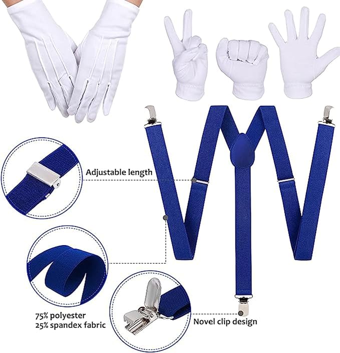 Super Bros Halloween Cosplay Kit Couple Outfits for Adult Men and Women