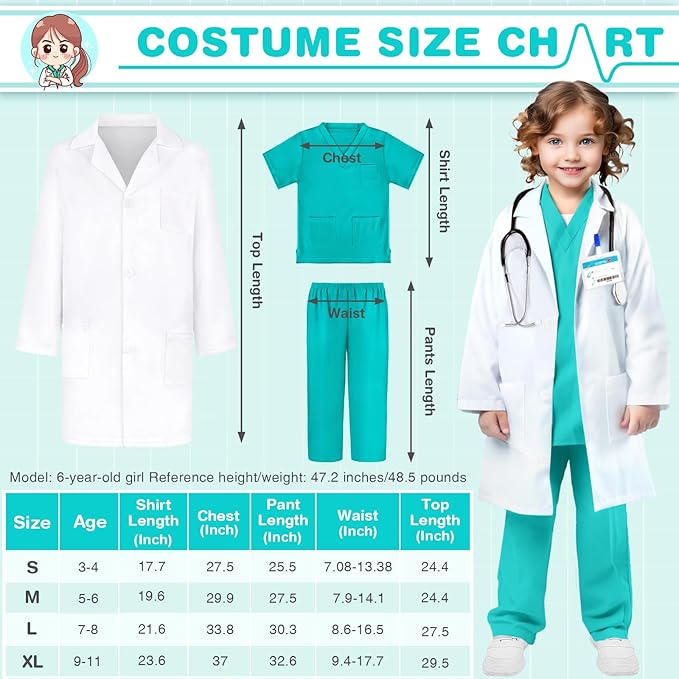 GIFTINBOX Doctor Costume 