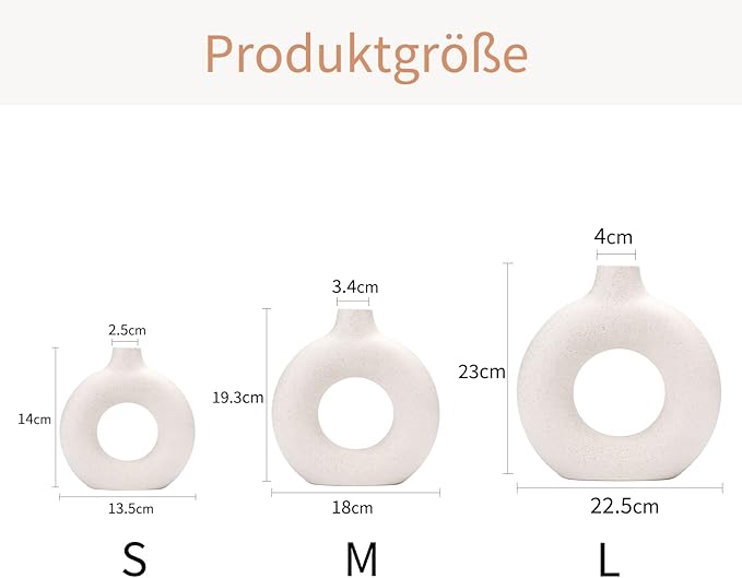 Handmade Vase White Ceramicv