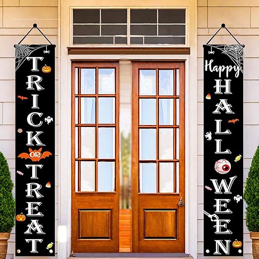 12"x71" Halloween Decorations Banners
