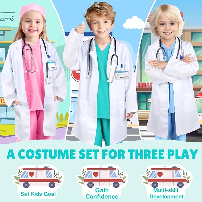 GIFTINBOX Doctor Costume 