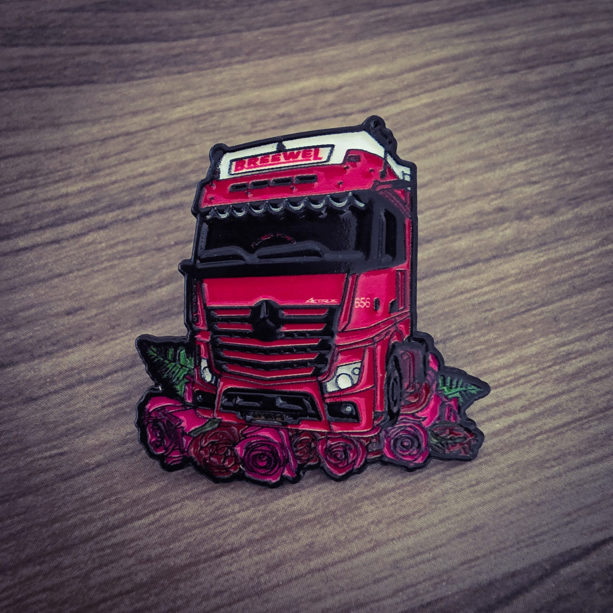 Mercedes Actros Transports Brewel - Pin's