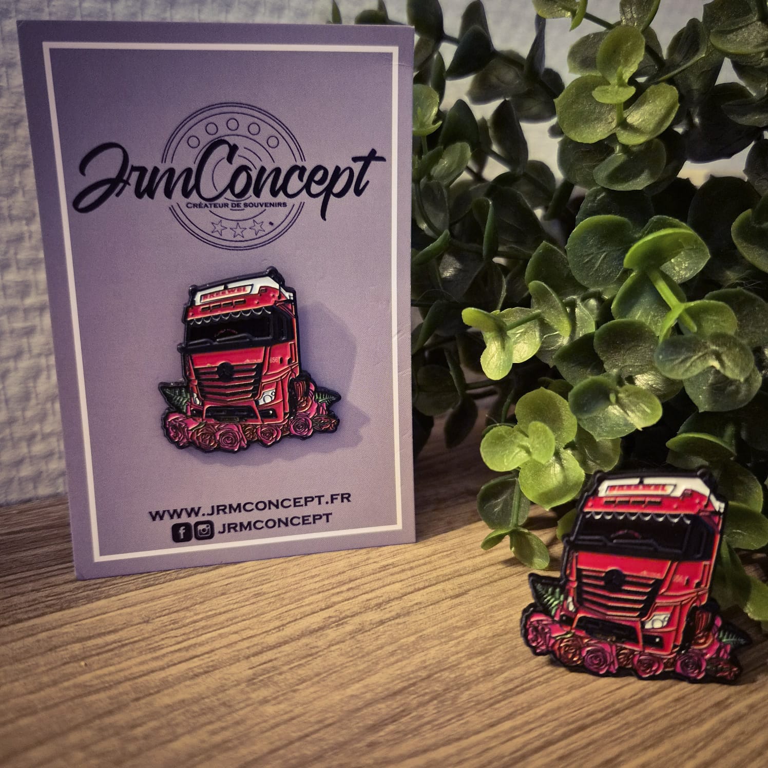 Mercedes Actros Transports Brewel - Pin's