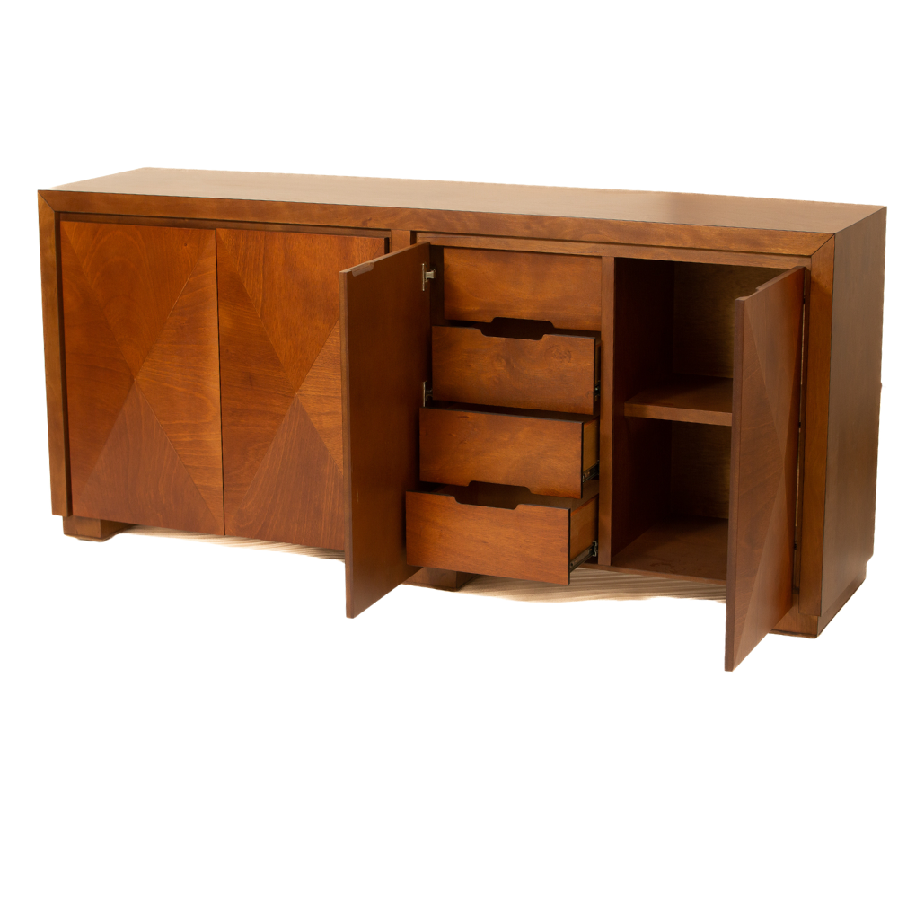 COMEDOR MADRID 8 SILLAS TABACO