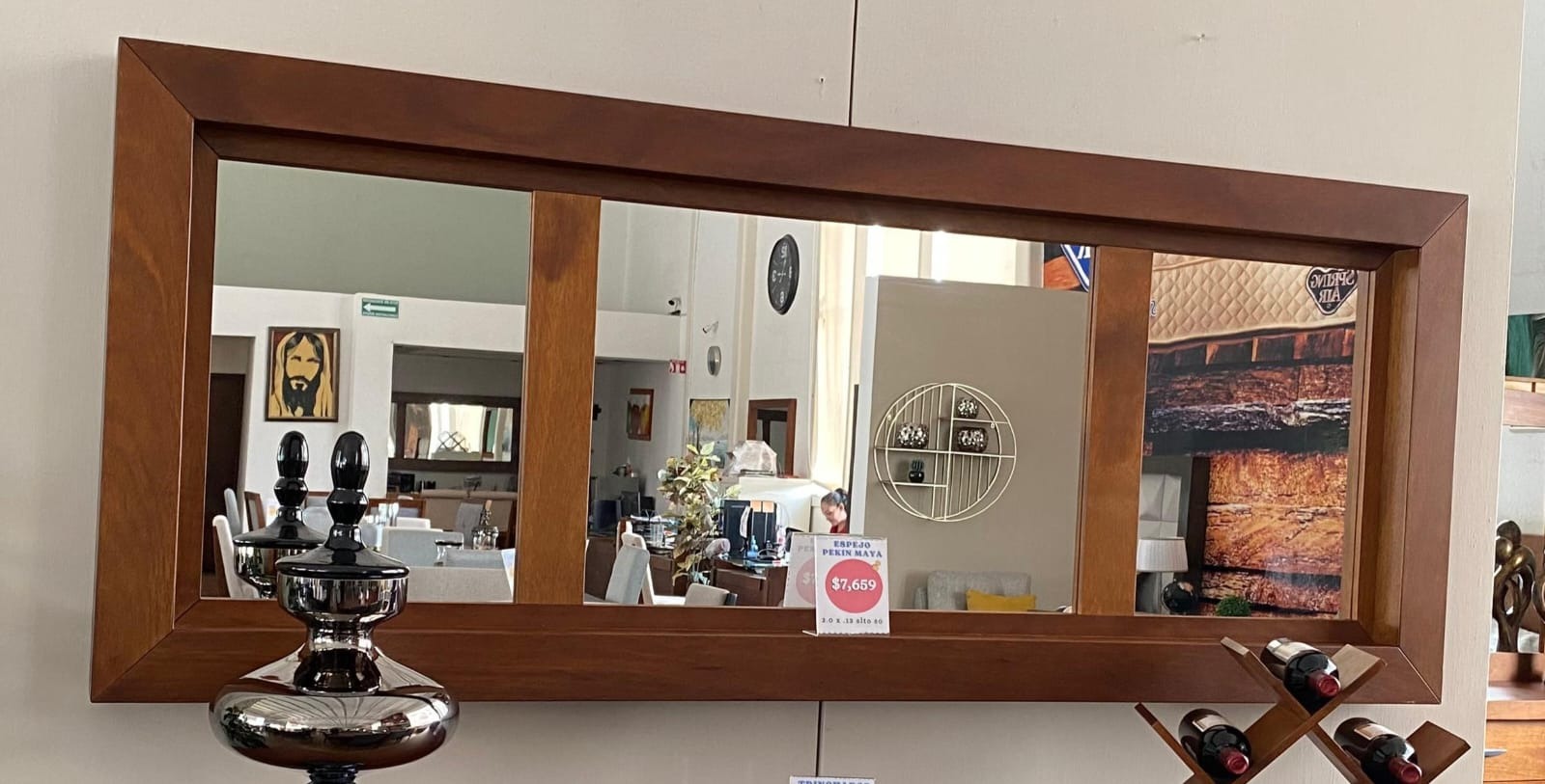  COMEDOR QATAR 8 SILLAS TABACO