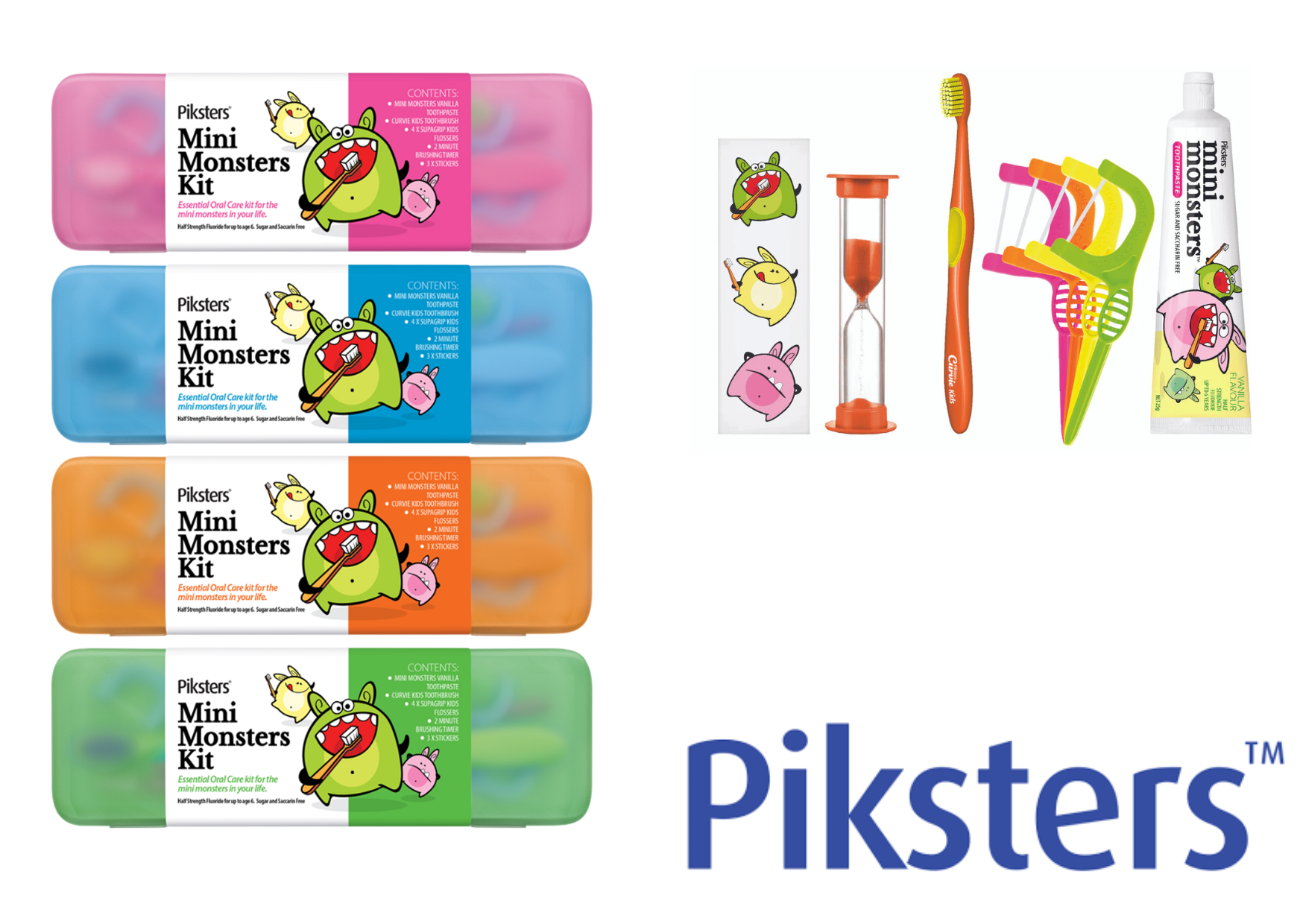 Piksters Mini Monsters rinkinys