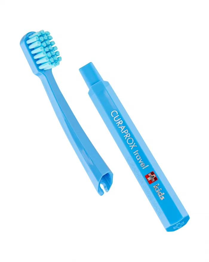Curaprox KIDS kelioninis rinkinys, mėlynas